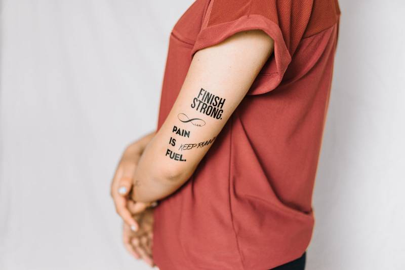 4 Läuft Temporäre Tattoos - Smashtat von Etsy - SmashTat