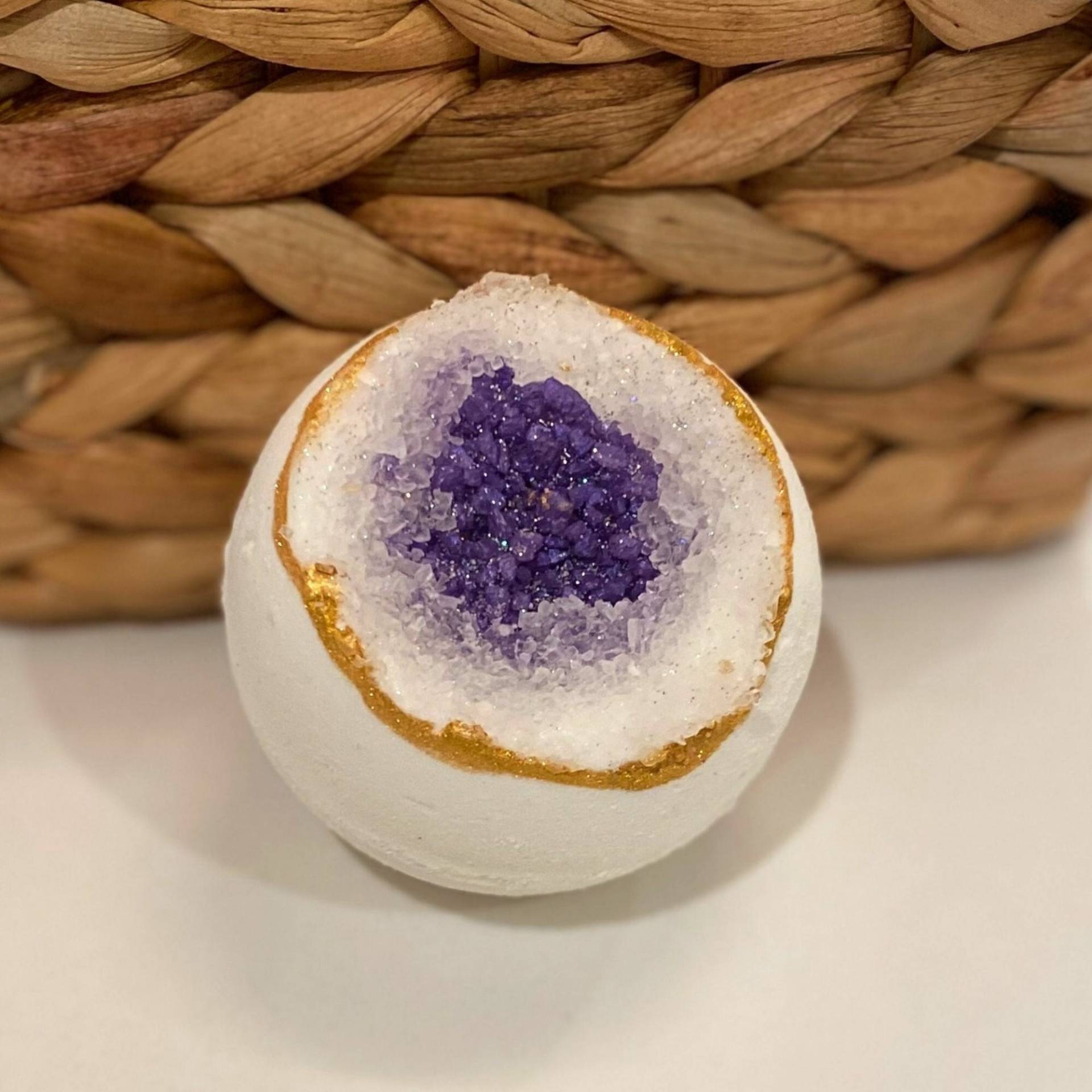 Ananas Mango, Badekomet, Natürliche Lila Geode, Liebhaber, Brautjungfer Box, Für Sie, Mutter, Geburtstagsgeschenk, Vom Ehemann von Etsy - SmellNBomb