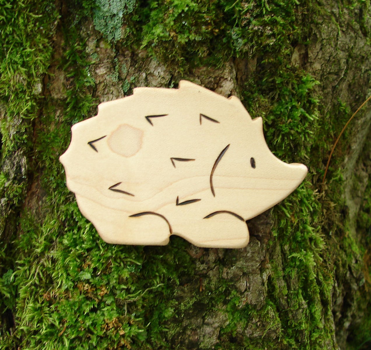 Igel, Holzspielzeug Tier, Ahorn - Alles Natürliches von Etsy - SnapdragonToyCo