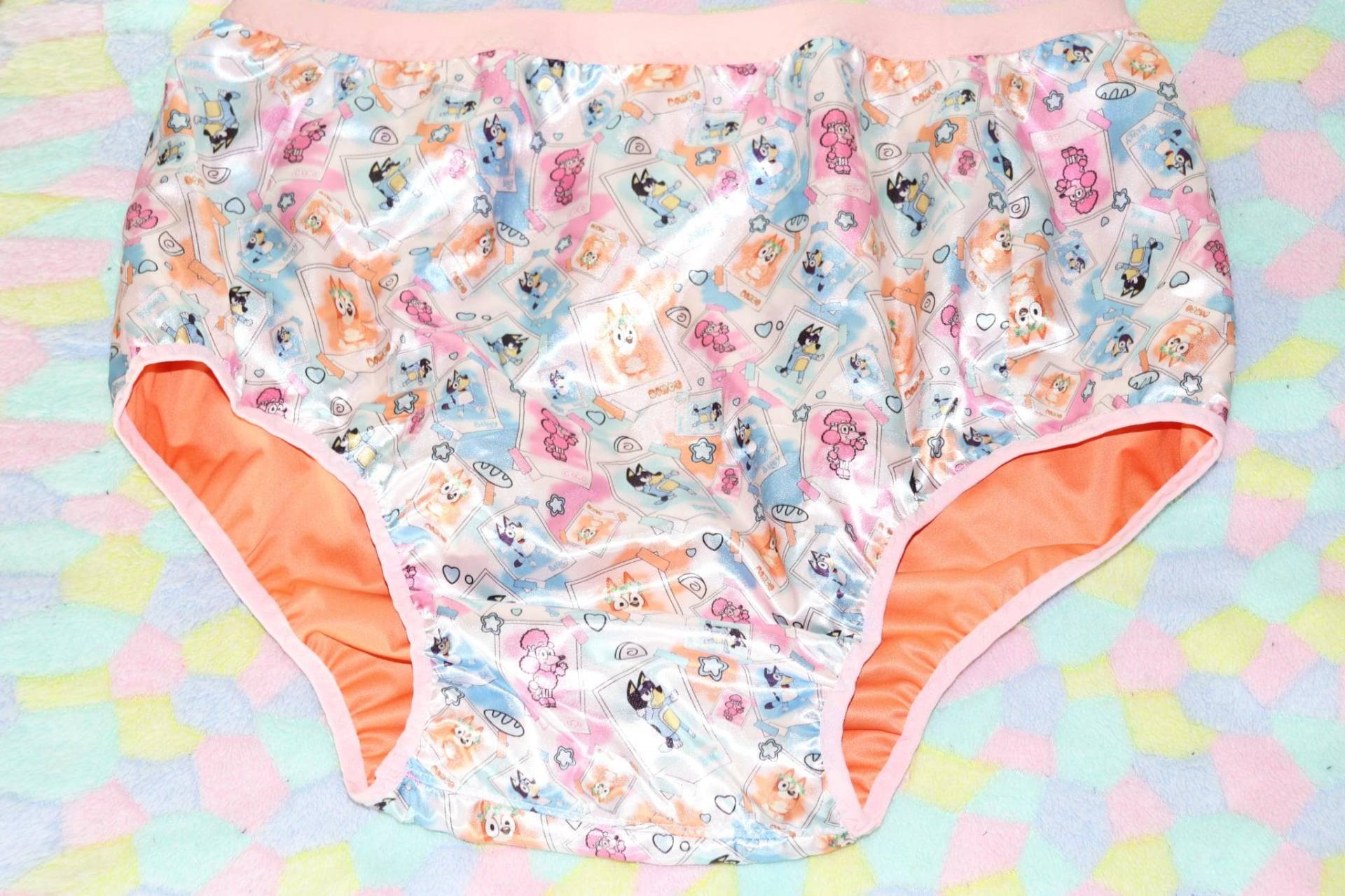 Erwachsenen-Windelhülle Satinhose, Wasserdichter Pul-stoff | L von Etsy - SnapyLand
