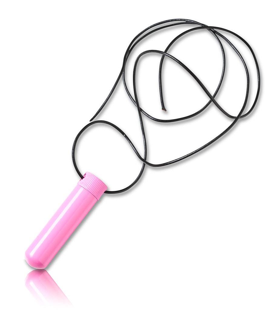 Aroma Oil Inhaler Single Stainless Steel - Pink Accent von Etsy - SniffshopDesign