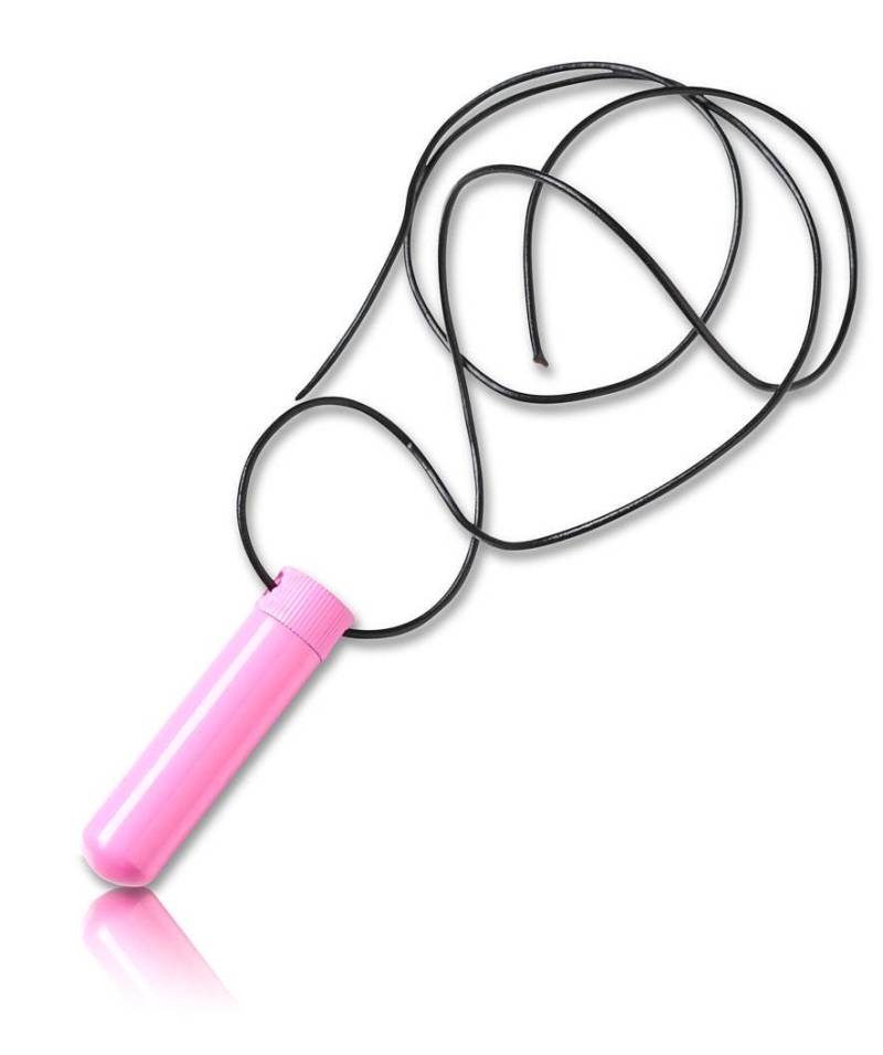 Aroma Oil Inhaler Single Stainless Steel - Pink Accent von Etsy - SniffshopDesign
