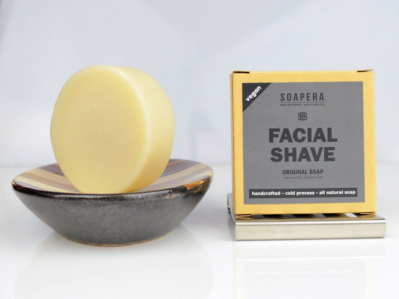 Original Gesichtsreinigung Und Rasierseife-Multi-Tasking-Herrenpflege -Unscented - Seife Ära Naturbelassen Handgemacht Kalt Prozess Vegane Original Gesichtsreinigung Und Rasierseife-Multi-Tasking-Herrenpflege -Unscented - Seife Ära Naturbelassen Handgemacht Kalt Prozess Vegane von Etsy - SoapEra