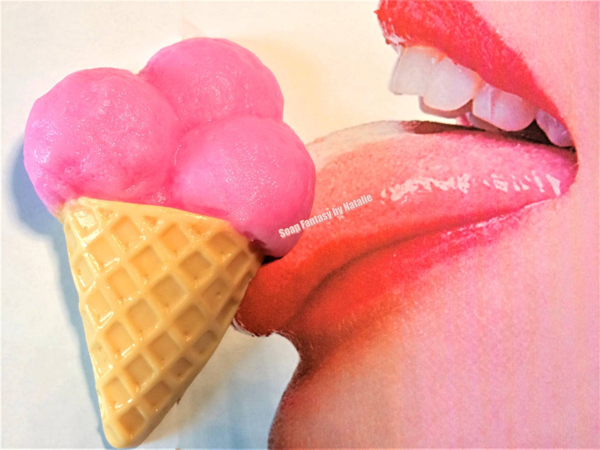 Eistüte Seife-Eis Kugeln Seife-Dessert Seife-Essen Thema Seife-Kinderseife-Party Favor von Etsy - SoapFantasybyNatalie