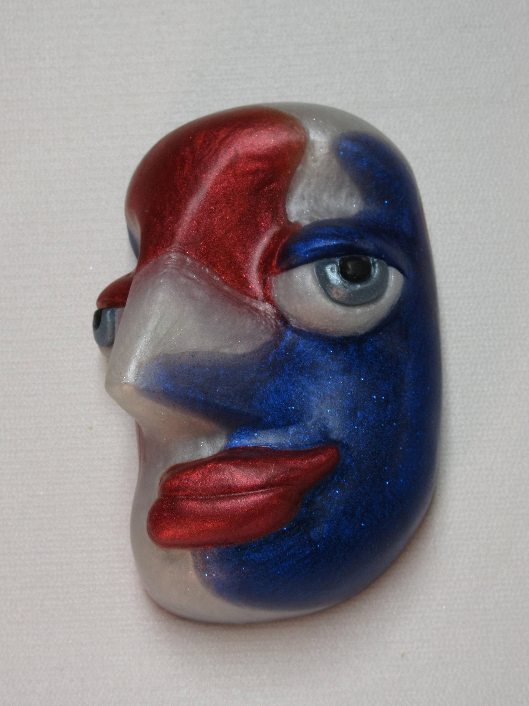 Captain America, Unsere Roten, Weißen Und Blauen Gesicht Seife von Etsy - SoapFetishCreations