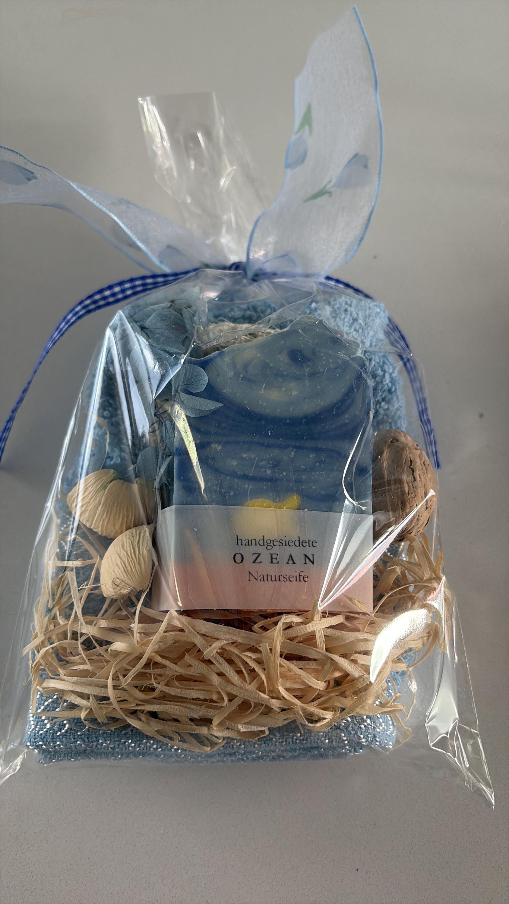 Geschenkset Ozean -Handgesiedete Naturseife - Soapisch von Etsy - Soapisch