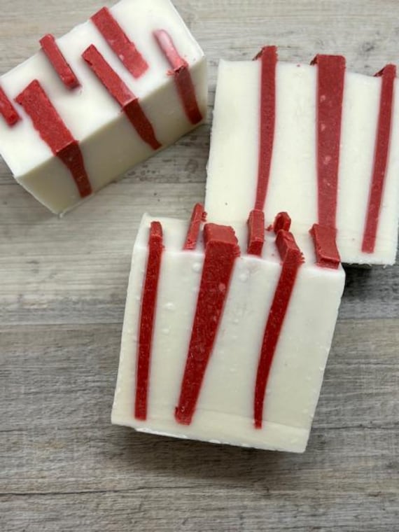 Pfefferminze - Peppermint Natural Soap Naturseife Soapisch von Etsy - Soapisch