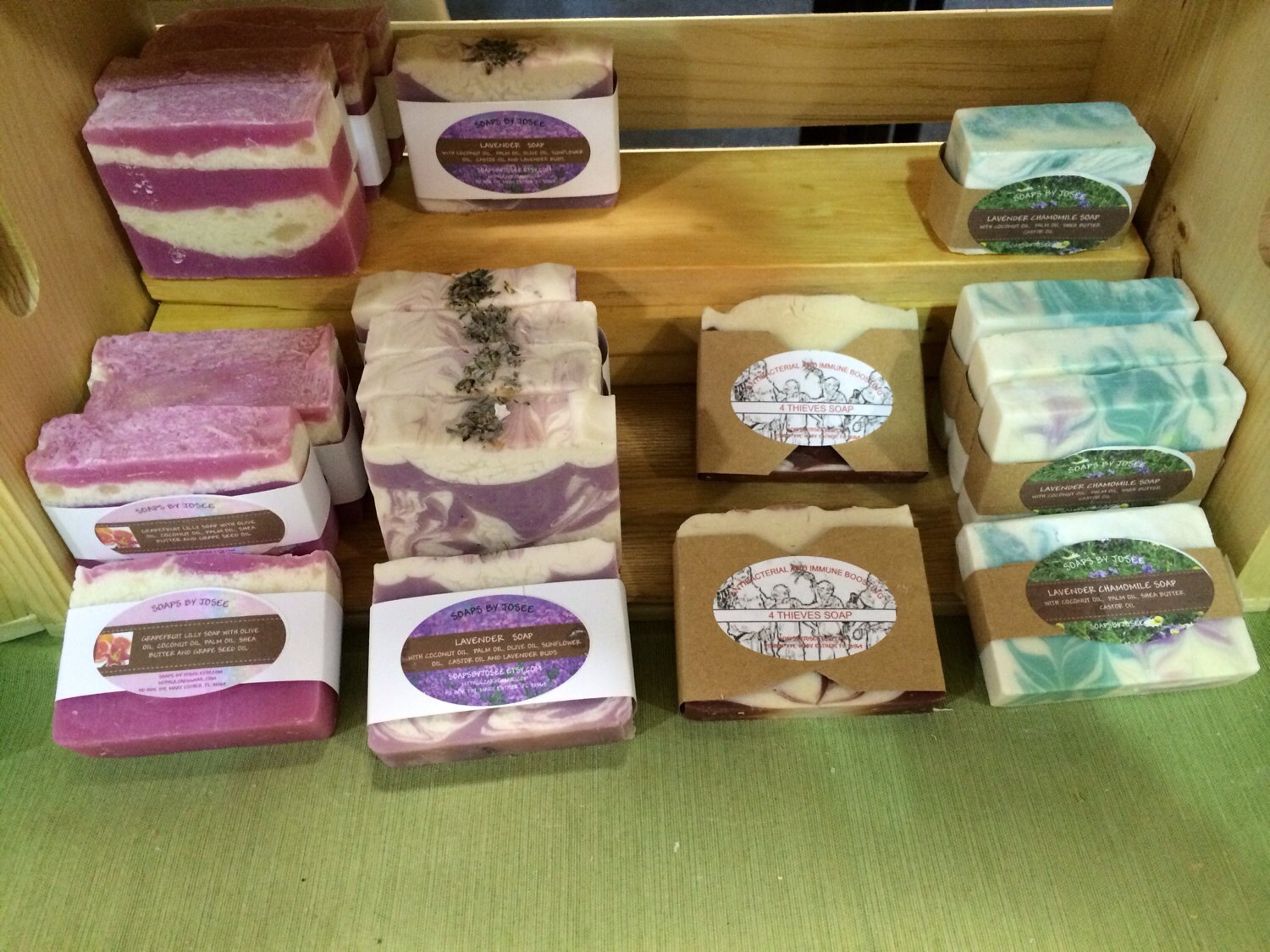 Ihre Wahl, 4 Seifen von Etsy - SoapsbyJosee