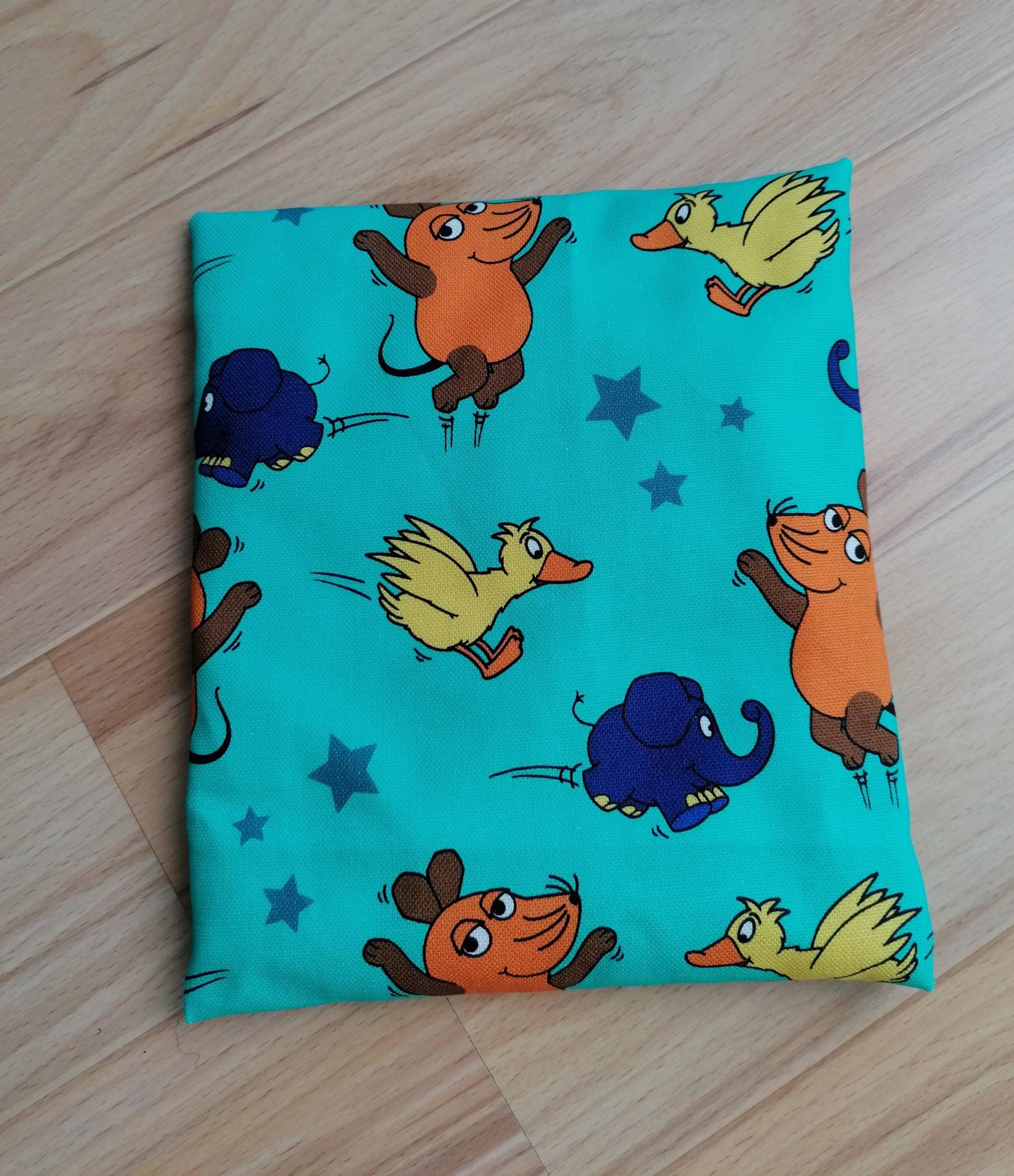 Kirschkernkissen Mit Bezug, Maus Und Elefant, Wärme-/Kältekissen, Geschenk, Geburt, Taufe, 18 X 21 cm von Etsy - Sockenundmehr