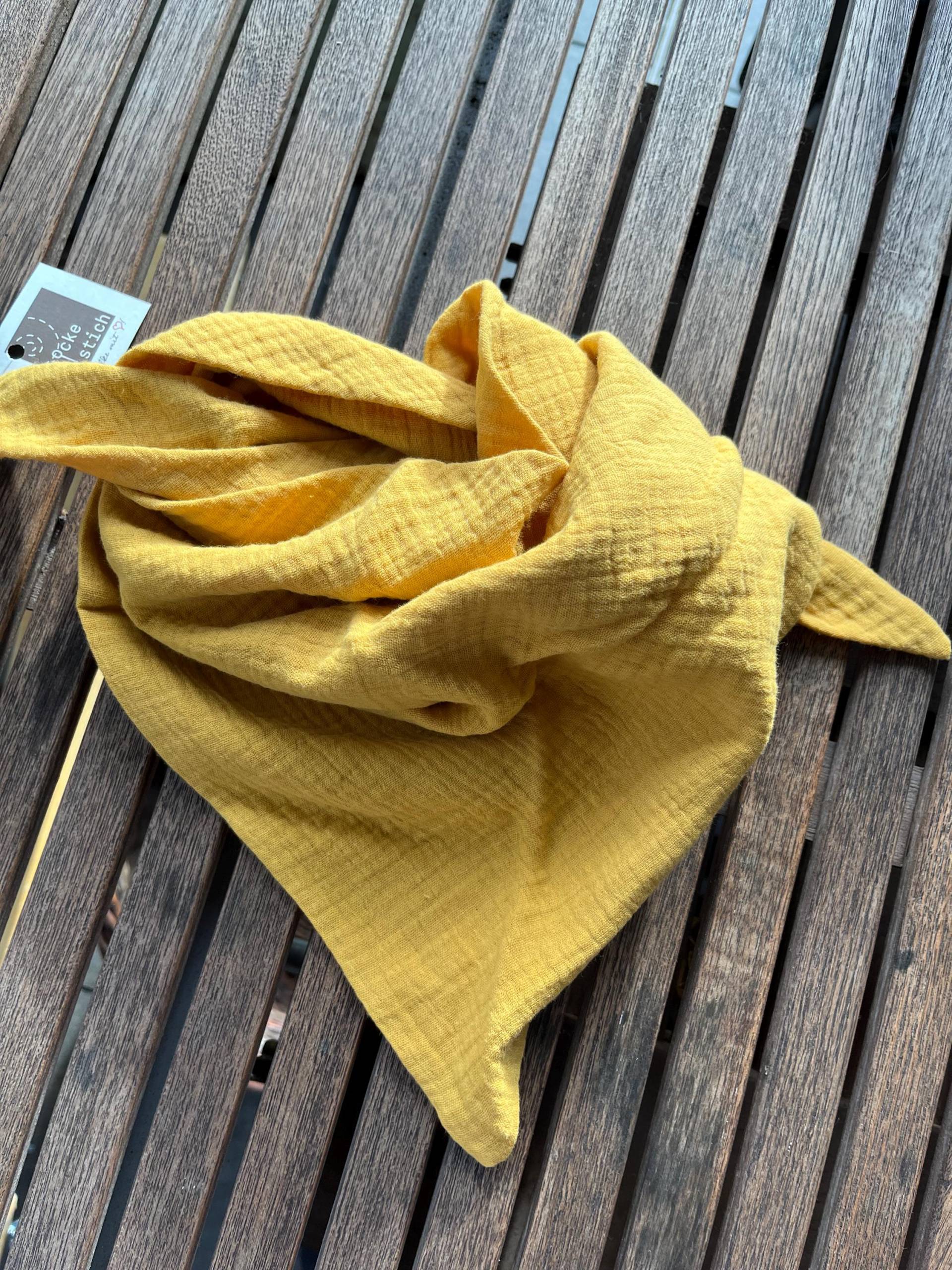 Dreieckstuch Zum Binden Aus Musselin - Schal Halstuch Kinder von Etsy - SockeundStich