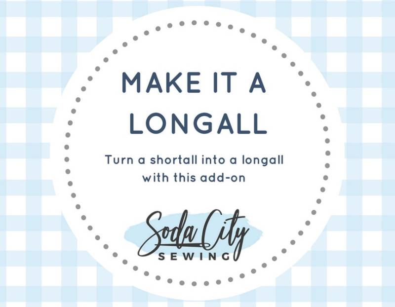 Verwandeln Sie Ein Shortall in Eine Longall Verwandeln Sie Ein Shortall in Eine Longall von Etsy - SodaCitySewing