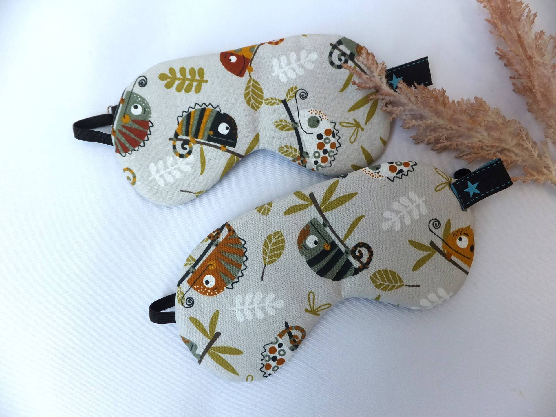 Kinder Schlafmaske Verstellbar, Schlaf Brille Chamäleon, Gesichtsmaske Reine Baumwolle Kinder Schlafmaske Verstellbar, Schlaf Brille Chamäleon, Gesichtsmaske Reine Baumwolle von Etsy - Sofeinsein