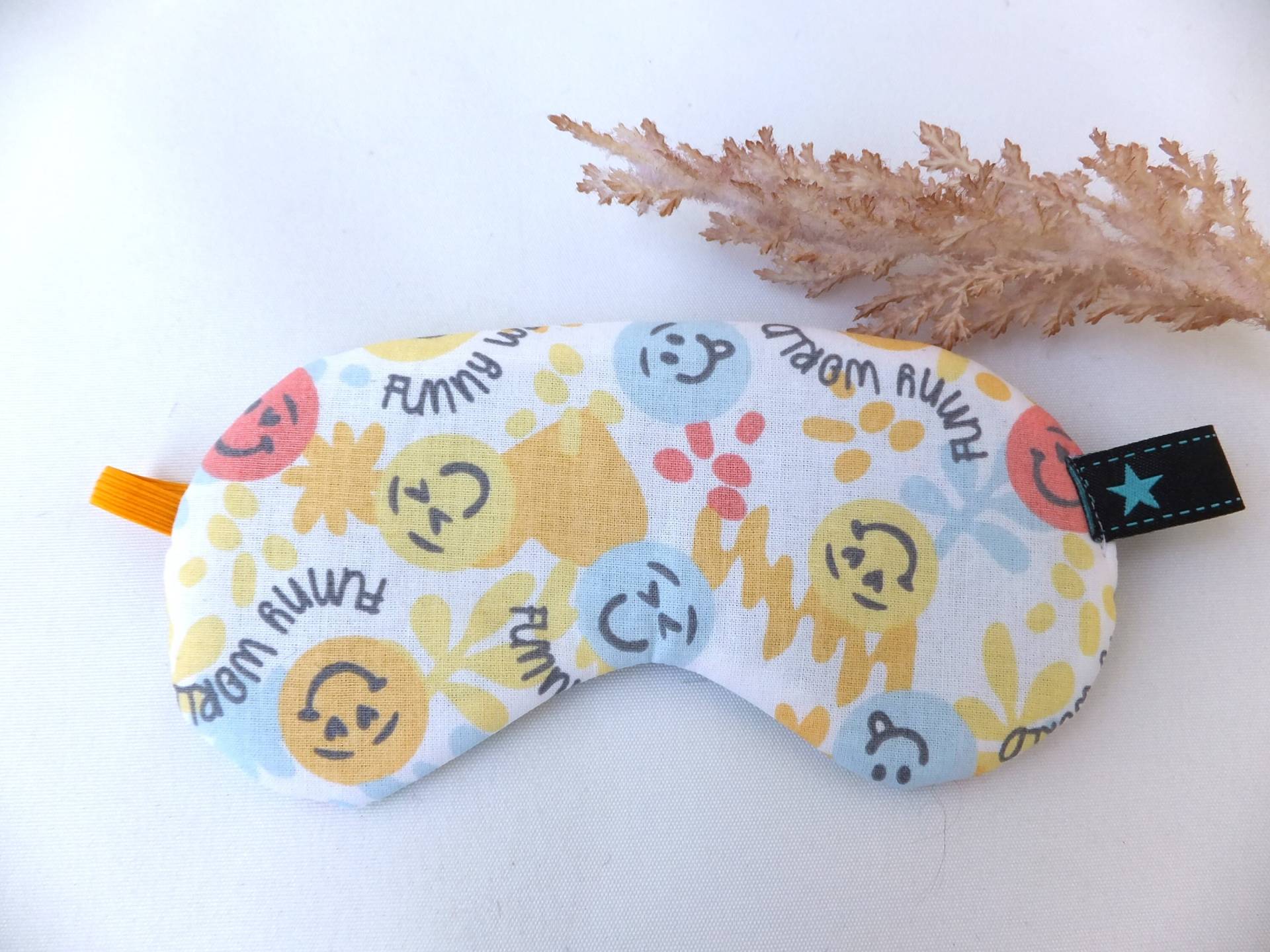 Kinder Schlafmaske Verstellbar, Schlaf Brille Reine Baumwolle, Gesichtsmaske Smile Kinder Schlafmaske Verstellbar, Schlaf Brille Reine Baumwolle, Gesichtsmaske Smile von Etsy - Sofeinsein