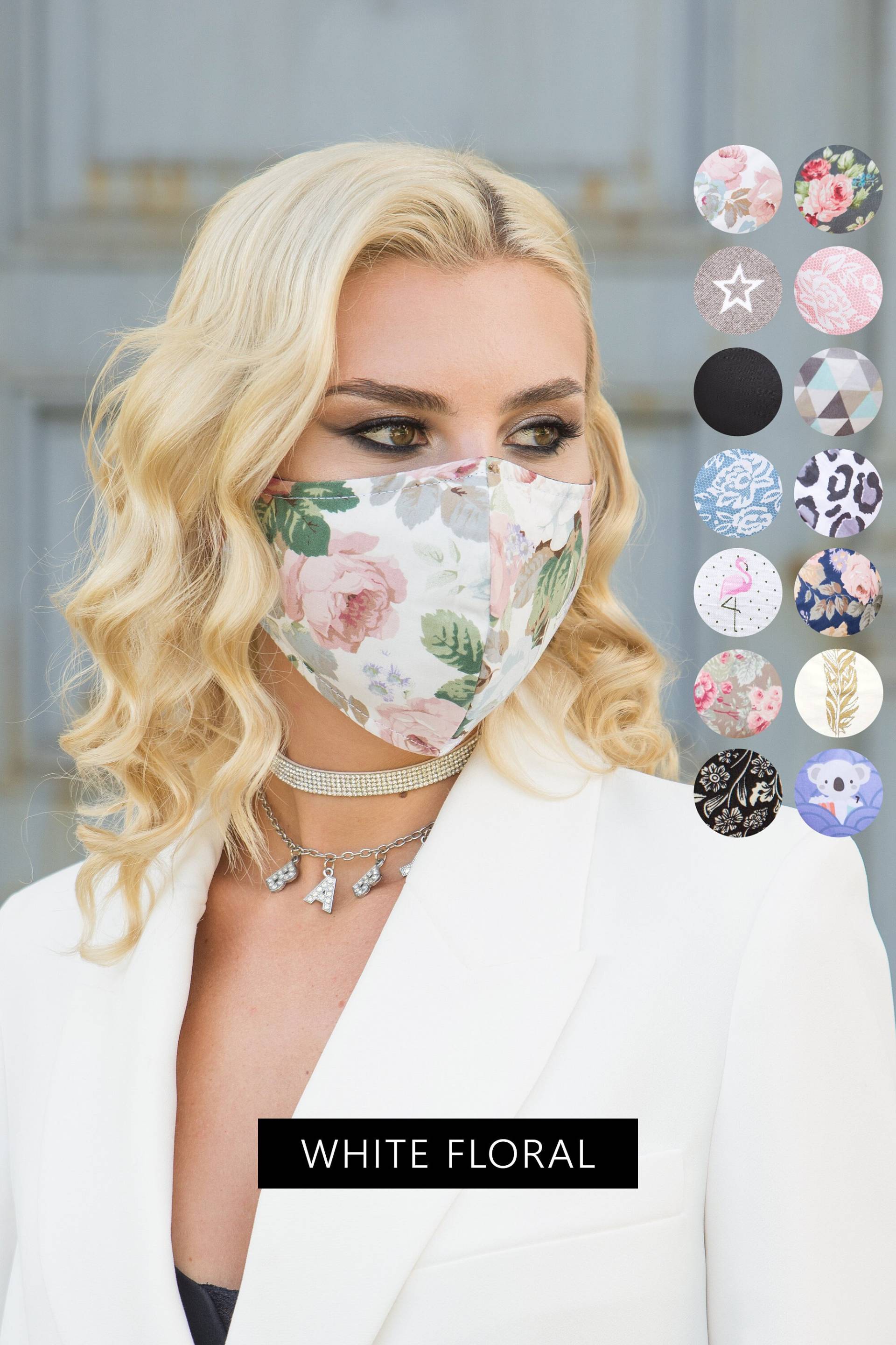 Hochzeit Florale Gesichtsmaske Für Frauen Waschbare Gesichtsbedeckung Mit Filtertasche, Damen Atmungsaktive Maske Brillenträger, Wiederverwendbar 4 von Etsy - SoftFeelingsArt