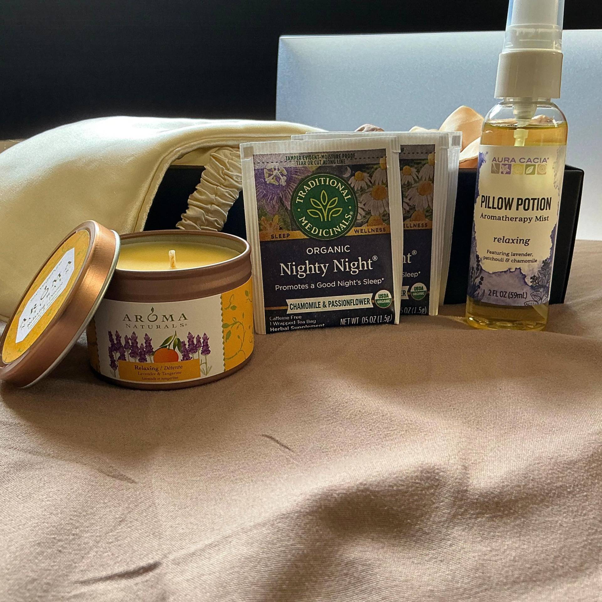 Abend-Routine-Ritual - Schlaf-Geschenkbox Für Frauen Entspannungs-Self-Care-Spa-Kit Abend-Routine-Wellness-Geschenk Geburtstag Oder Dankeschön von Etsy - Solarnature