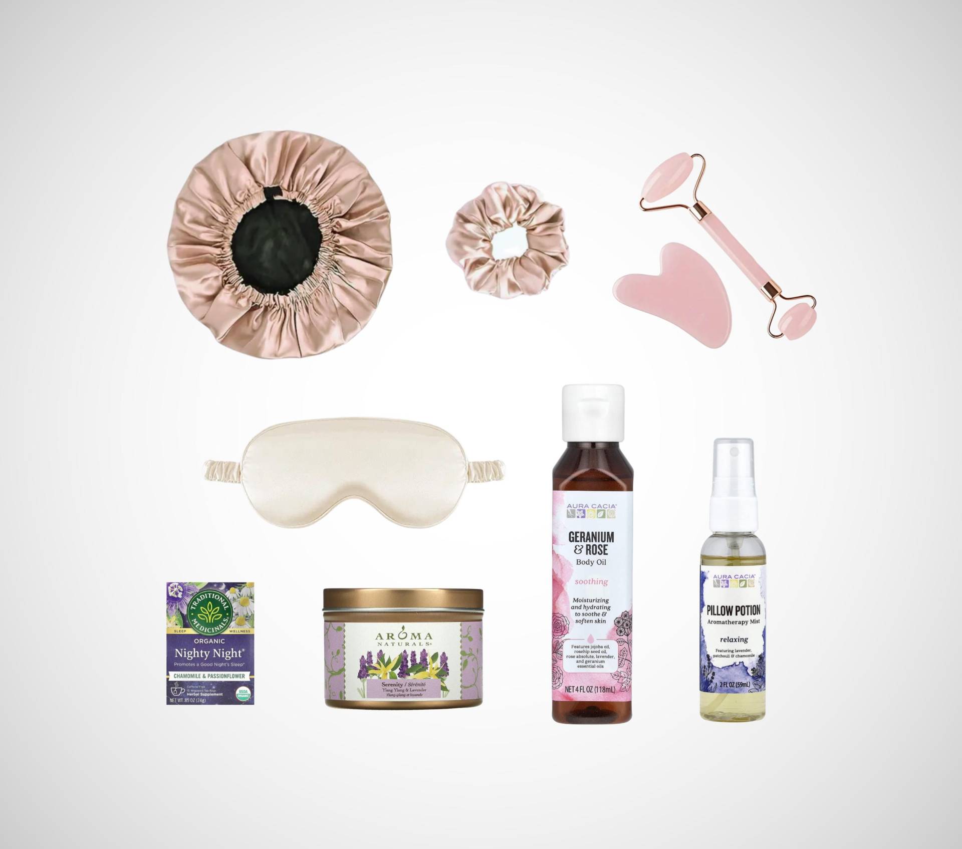 Moonlit Self-Care Die Abend-Essoires-Box | Entspannung Geschenk Für Sie Mindful Spa Kit Schlaf Gut Saubere Schönheit von Etsy - Solarnature