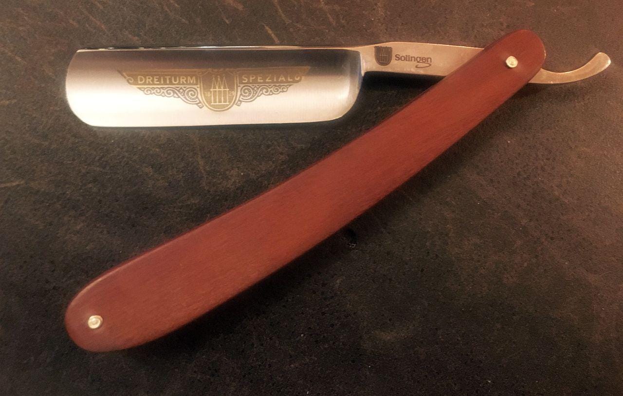 Neues 6/8 Rasiermesser Dreiturm J.a.schmidt Solingen Pflaumenholz Neues 6/8 Rasiermesser Dreiturm J.a.schmidt Solingen Pflaumenholz von Etsy - SolingerStahl