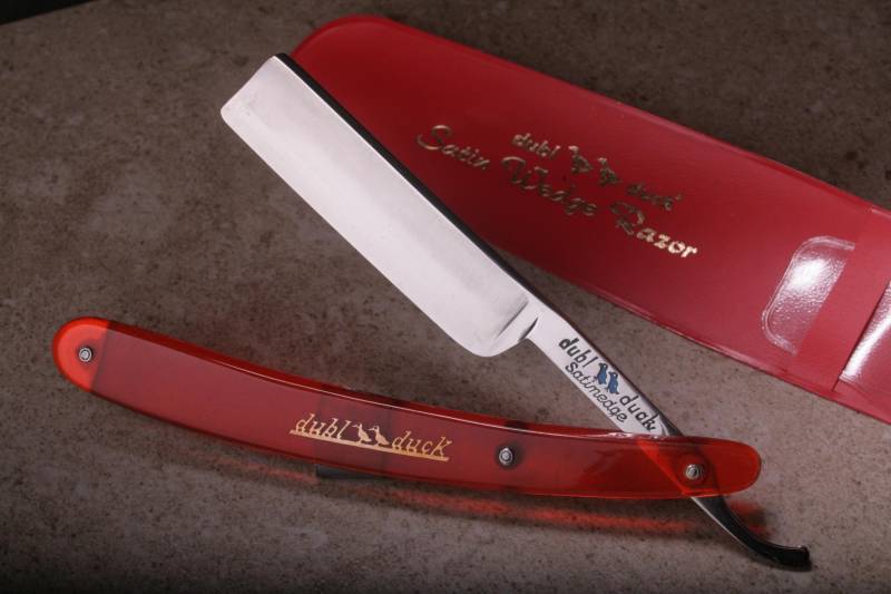 Vintage Nos 5/8+ Rasiermesser Bresnick Pearlduck Dubl Duck Satinedge 1930-40S von Etsy - SolingerStahl