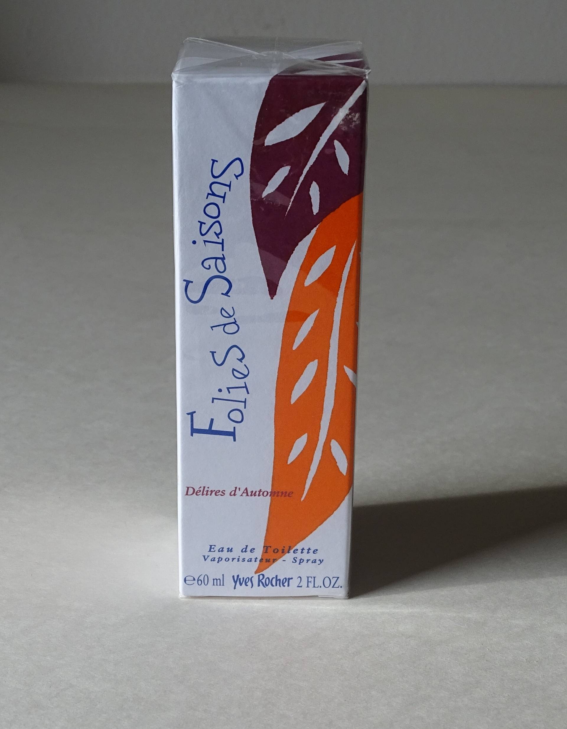 Vintage Aus Den 1990Er -Folies De Saisons " Delires D Automne" V. Yves Rocher Eau Toilette 60Ml Vintage Aus Den 1990Er -Folies De Saisons " Delires D Automne" V. Yves Rocher Eau Toilette 60Ml von Etsy - Sonne021VonSiegfried