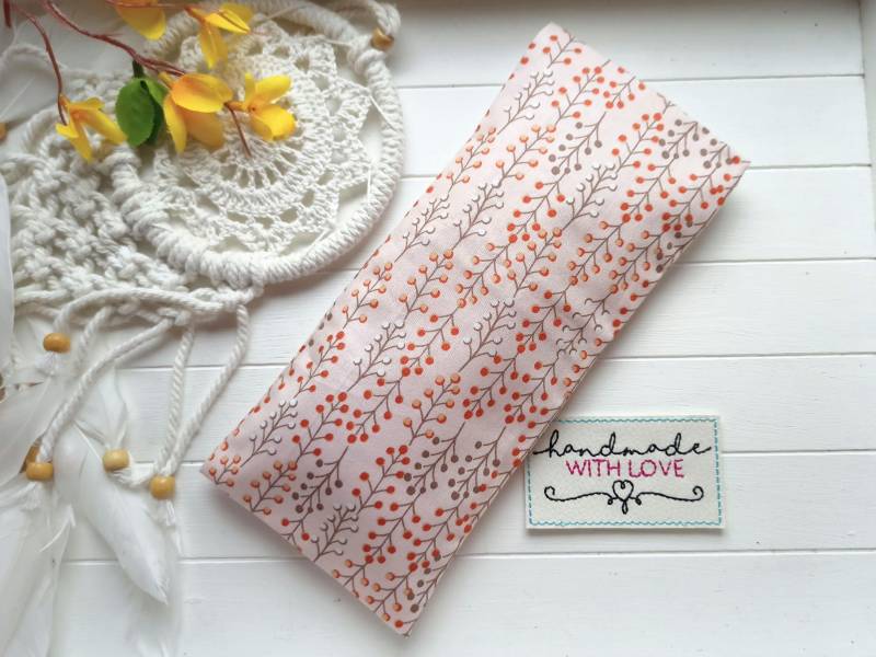 Yoga Augenkissen, Abnehmbarer Bezug Rose, Mit Bio Lavendel, Zum Entspannen Für Meditation Und Wellness von Etsy - SonnenGlueck