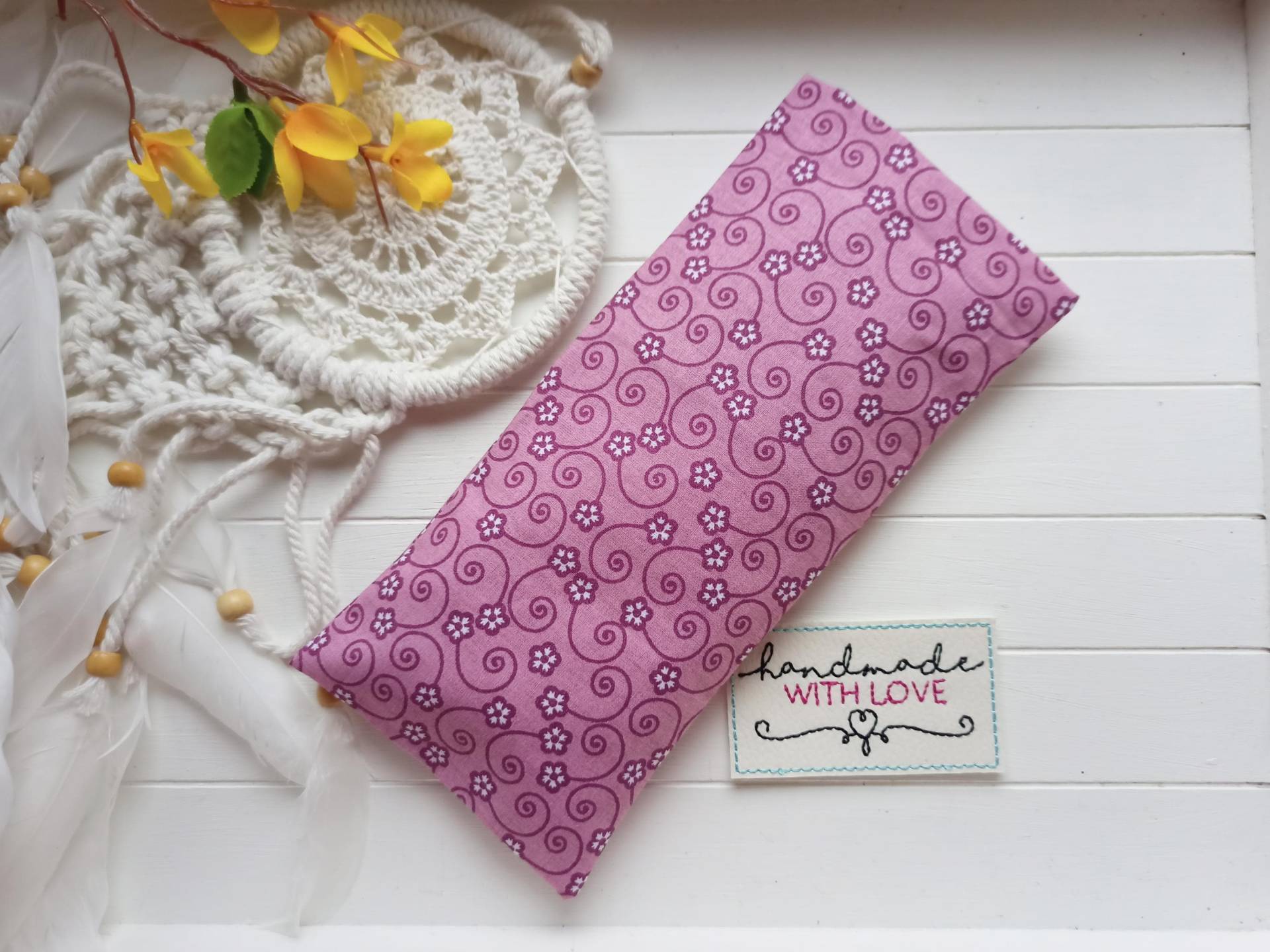 Yoga Augenkissen Lavendel Altrosa, Blüten Bezug Abnehmbar, Zum Entspannen Meditation Yoga Augenkissen Lavendel Altrosa, Blüten Bezug Abnehmbar, Zum Entspannen Meditation von Etsy - SonnenGlueck