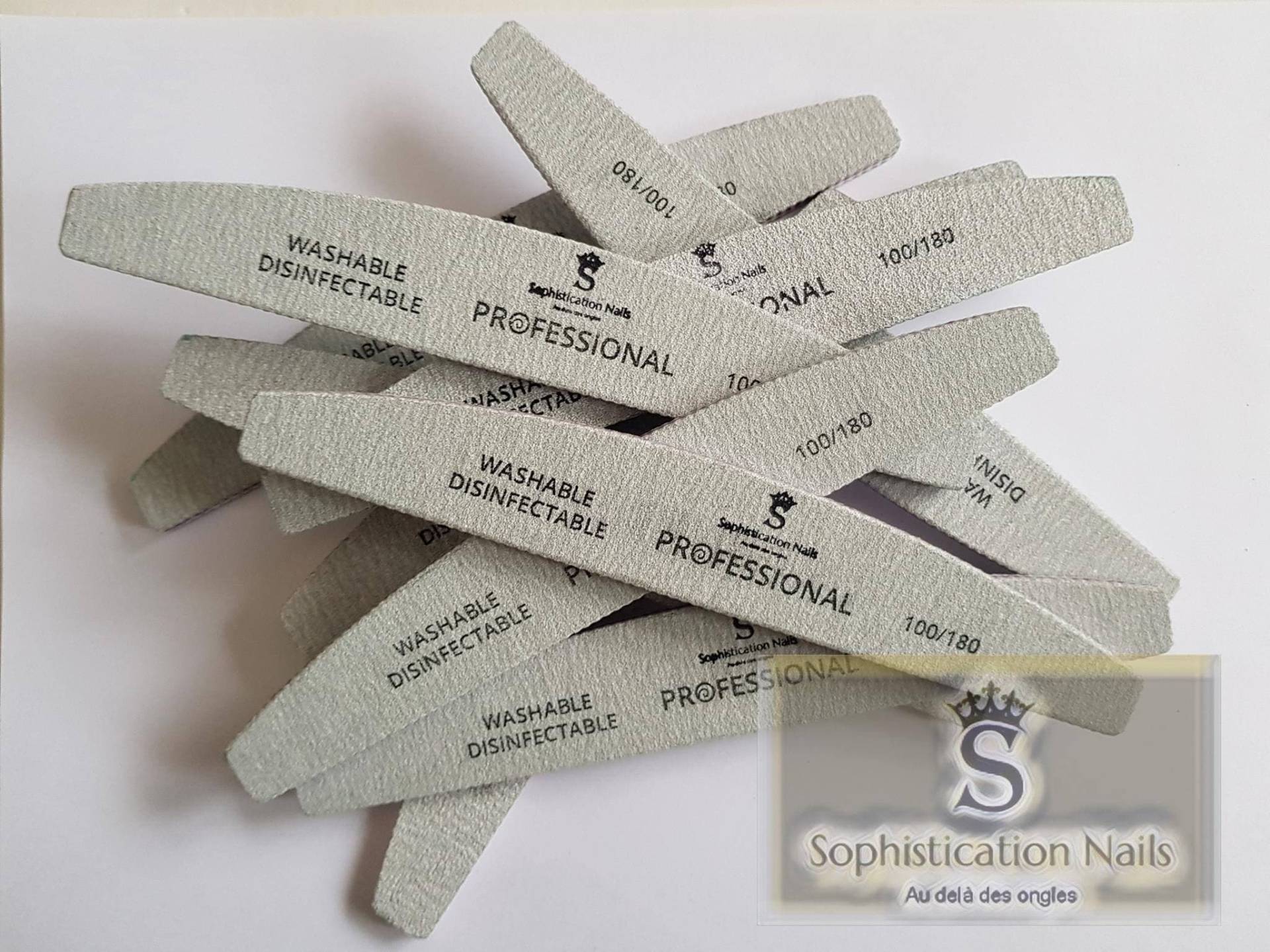 Graue Halbmond-Nagelfeilen 100/180 Graue Halbmond-Nagelfeilen 100/180 von Etsy - SophisticationNails