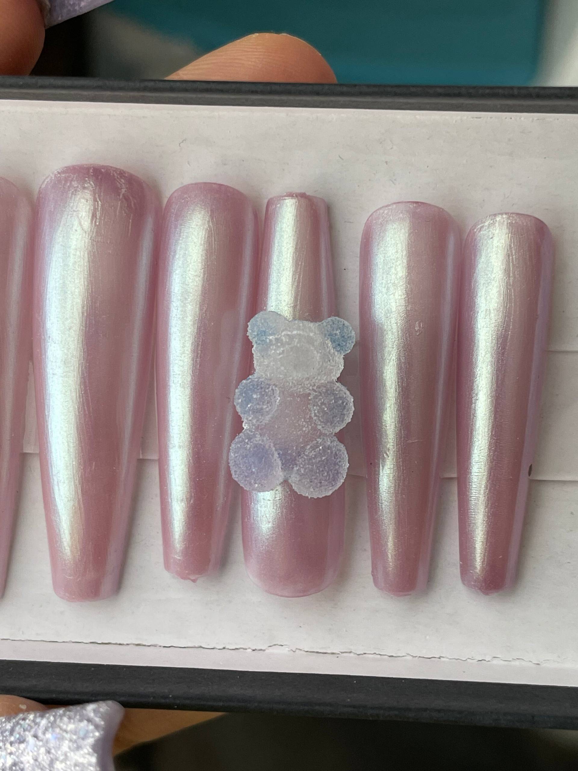 Hübsche Pinke Nägel Hübsche Pinke Nägel von Etsy - Soprettyartstudio