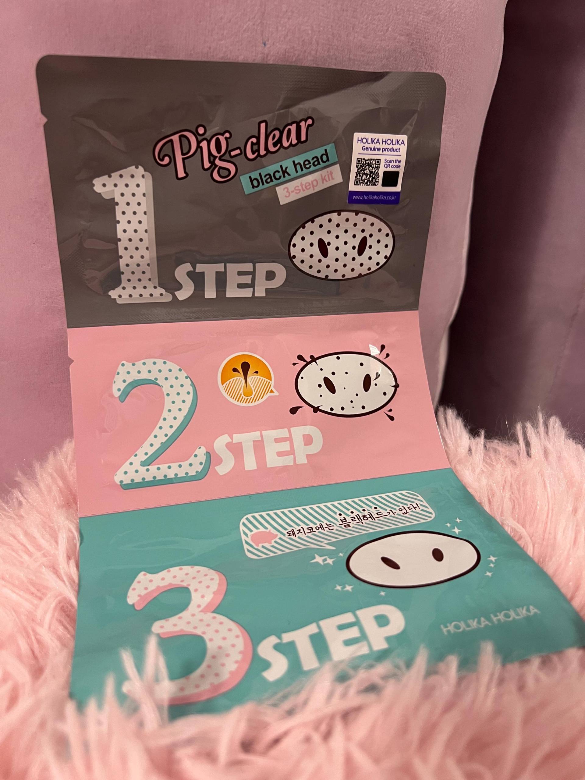 Holika - Pig Clear Blackhead 3-step Kit | Mitesser-Entfernung Maske K-Beauty Hautpflege Holika - Pig Clear Blackhead 3-step Kit | Mitesser-Entfernung Maske K-Beauty Hautpflege von Etsy - SoulCarebyMary