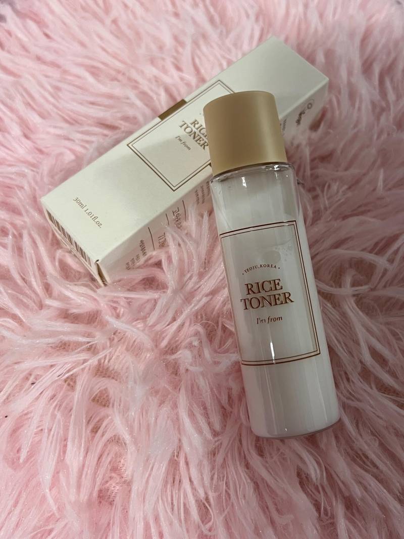 I'm From - Rice Toner Mini 30Ml | Gesichtstoner Mit Reisextrakt Feuchtigkeit & Glow K-Beauty von Etsy - SoulCarebyMary