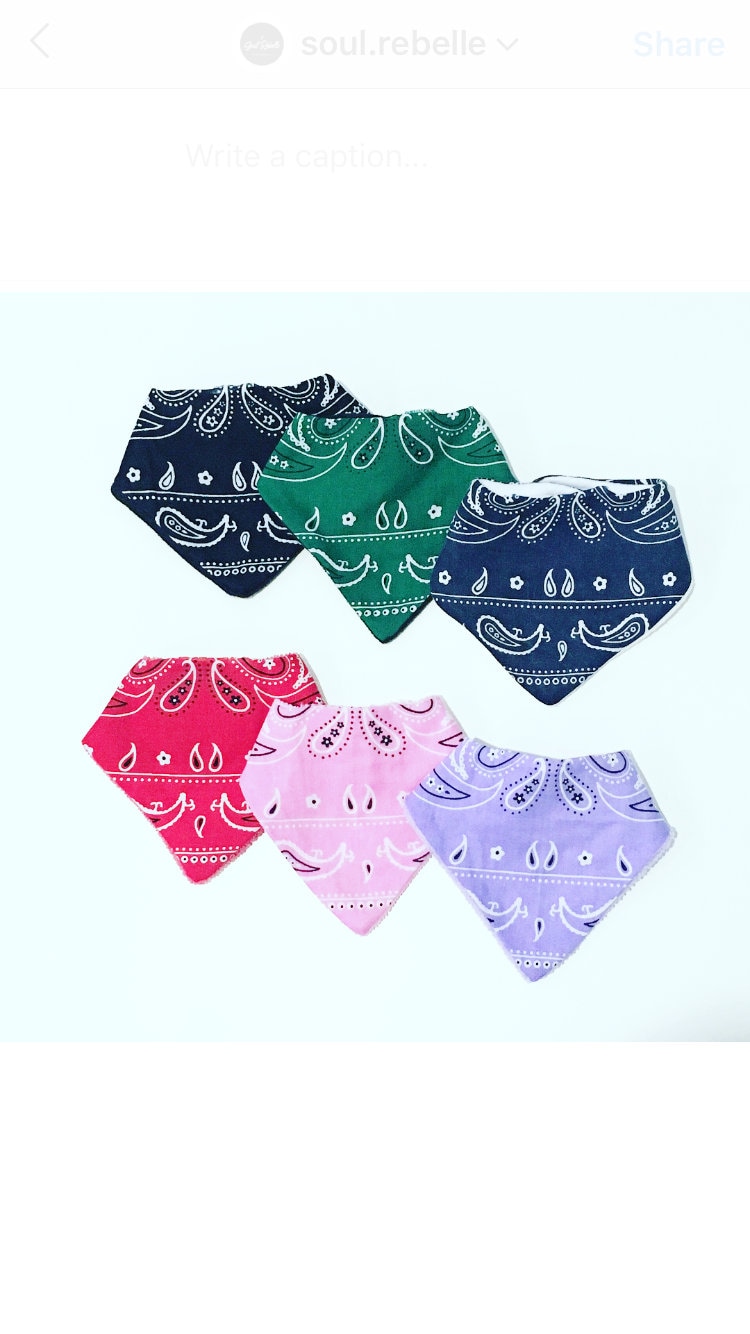 Bandana Lätzchen, Paisley Print, Halstuch, Lätzchen Für Baby, Baby Halstuch von Etsy - SoulRebelleCreations