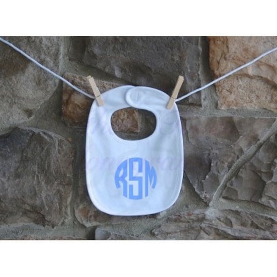 Lätzchen Mit Monogramm Personalisiertes Geschenk Zur Geburt von Etsy - SouthernTouchMono