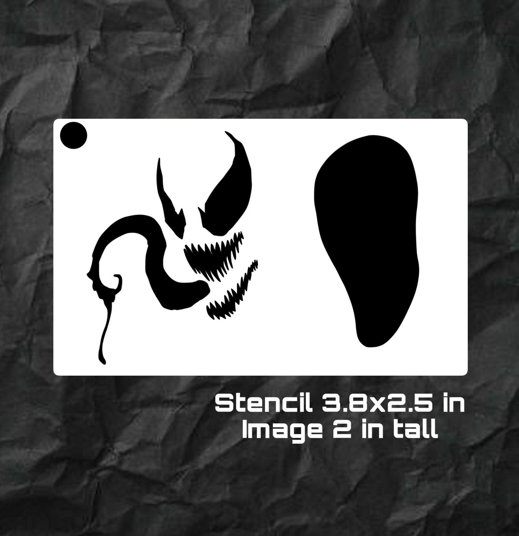 Alien Monster Gesicht Malerei Schablone Alien Monster Gesicht Malerei Schablone von Etsy - SparrowStencilSupply