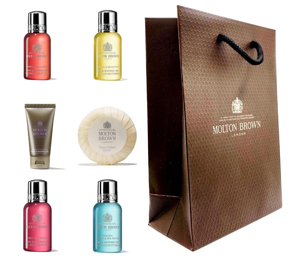 Molton Brown Damen Duschgel Geschenkset | 5 X 30Ml Flaschen Seife & Geschenkbeutel von Etsy - Specialtreatsforyou