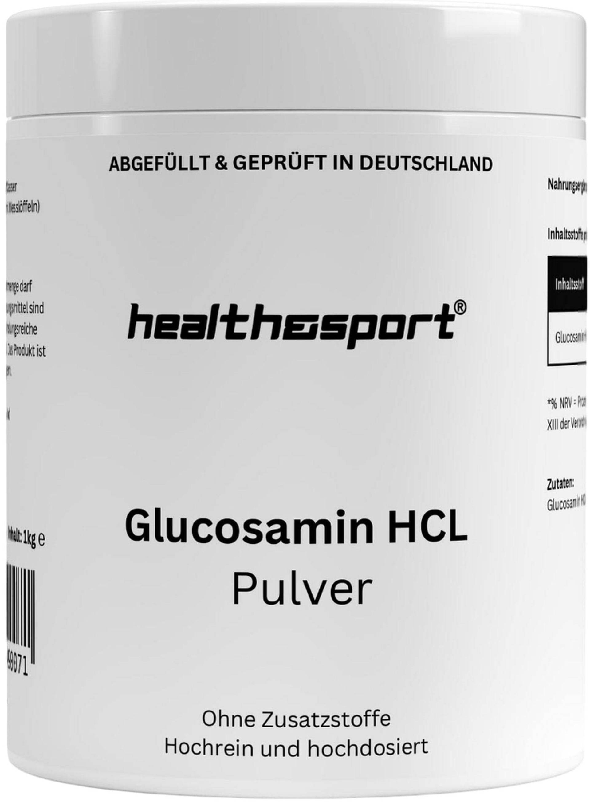Health & Sport Glucosamin Pulver 1000G - Für Gelenke Und Knorpel, Beweglichkeit Regeneration Nahrungsergänzungsmittel, Sportlernahrung von Etsy - Sportlernahrung