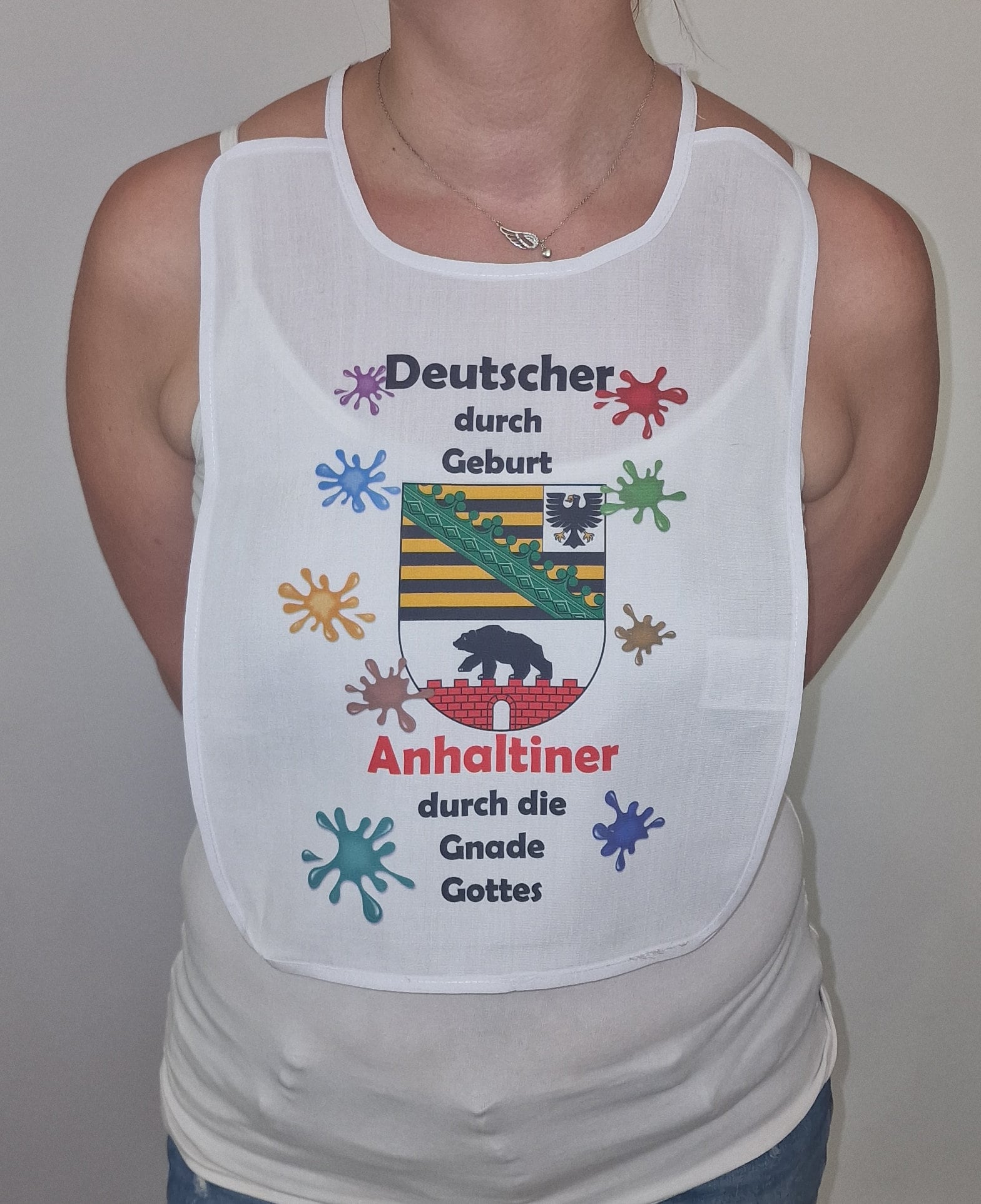 Deutscher Durch Geburt Anhaltiner Die Gnade Gottes Scherz-Latz Erwachsene Senioren Schlabberlatz Lätzchen Pichel Schlabberlätzchen Deutscher Durch Geburt Anhaltiner Die Gnade Gottes Scherz-Latz Erwachsene Senioren Schlabberlatz Lätzchen Pichel Schlabberlätzchen von Etsy - Spruchdruck