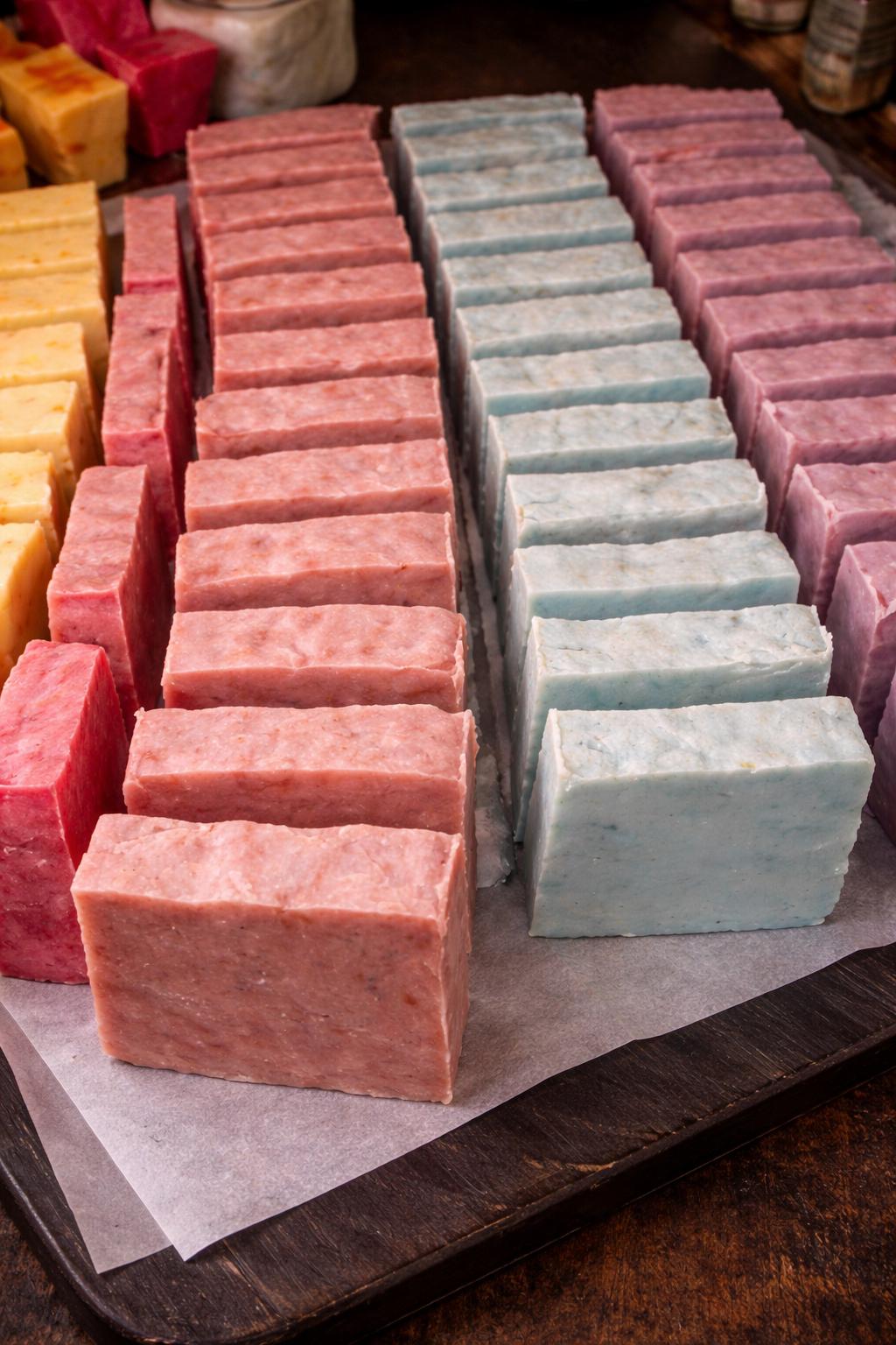 Handgemachte Seife 28-32 Bars | Volle Box Handwerker Schütt Natürliche Feuchtigkeitsseife Kleine Charge Selbstfürsorge Geschenk Seifen von Etsy - StarfiresCreations