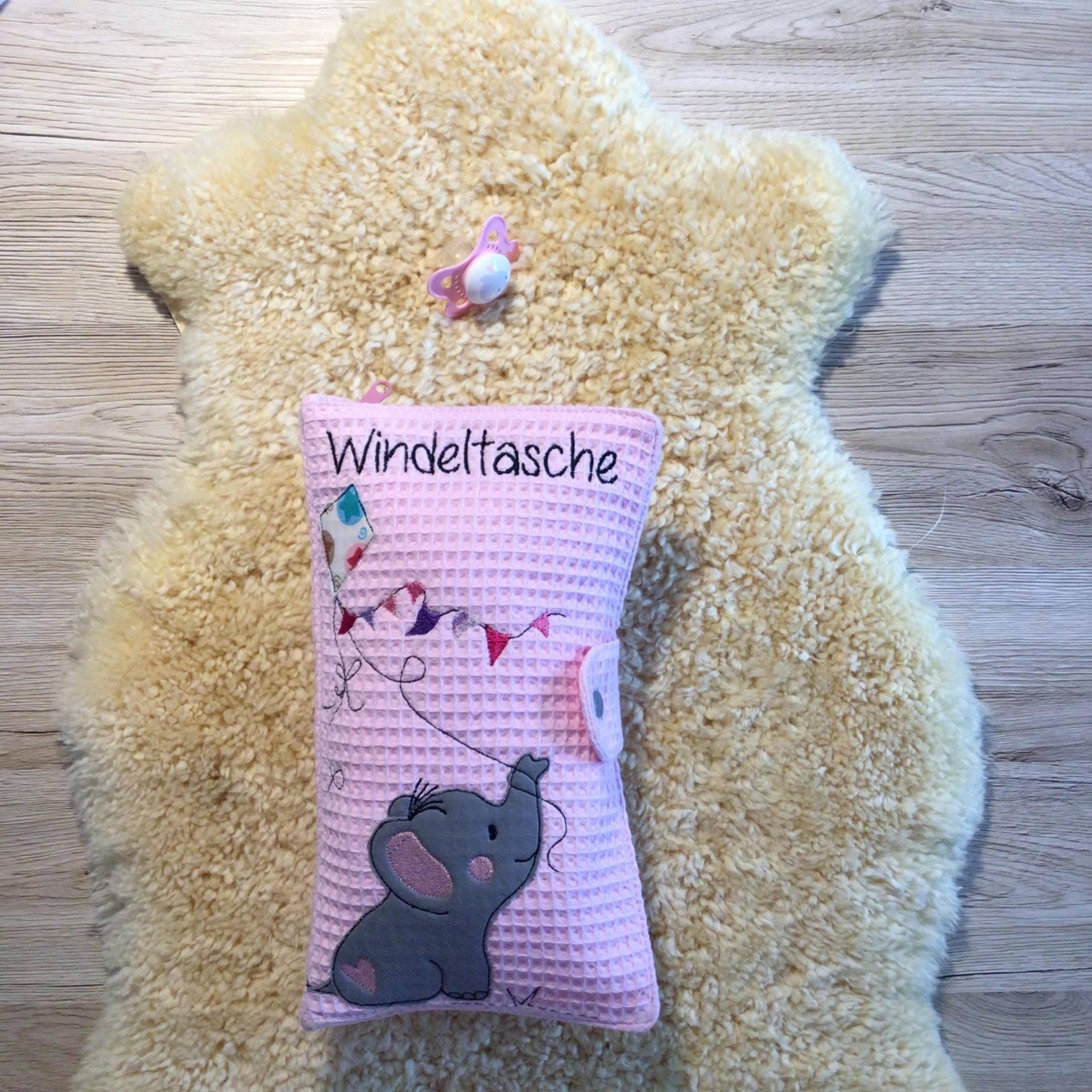 Windeltasche Elefant von Etsy - Steffikunterbunt