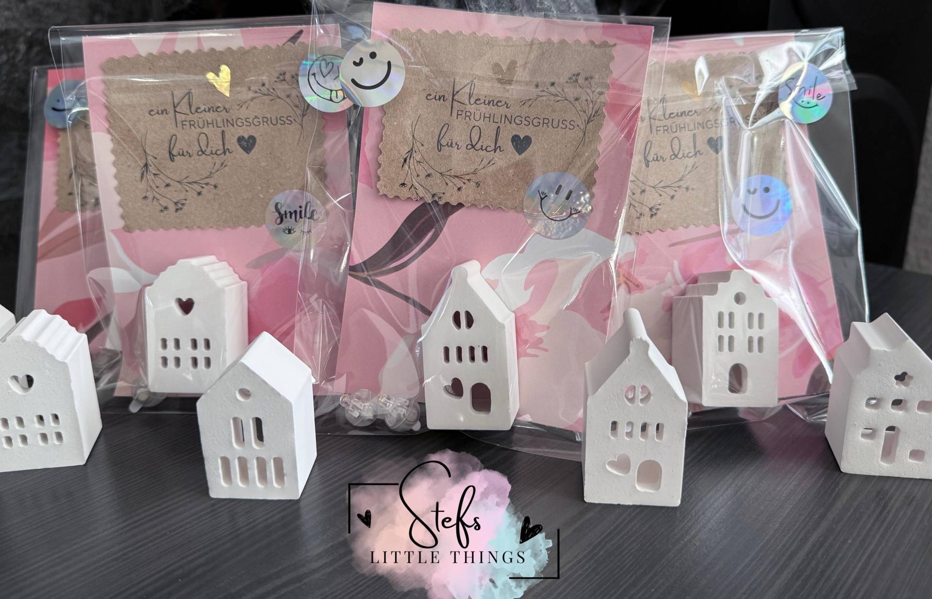 Lichthäuschen Häuschenliebe Geschenk Kleinigkeit Mitbringsel Häuschen Ballonlicht Frühlingsgruß Freude Machen Sommer von Etsy - StefsLittleThingsBo