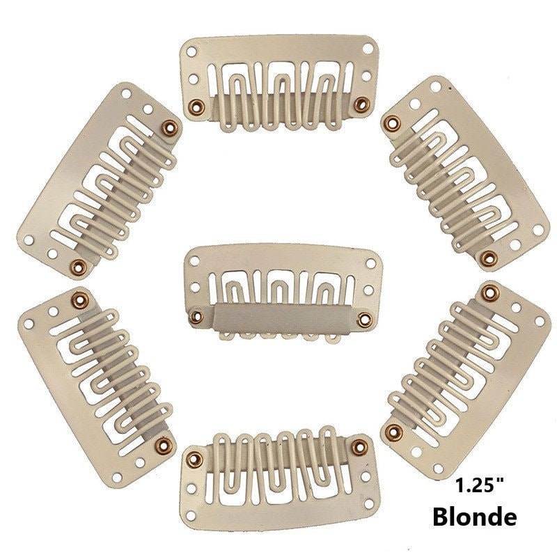 10, 25 Oder 50 Perückenclips Für Perücken, Toupets, Haarteile, Frisuren, Haarverlängerungsclips, Ersatz-Perückeclips, Schnappclips von Etsy - SterlingLaceDesigns