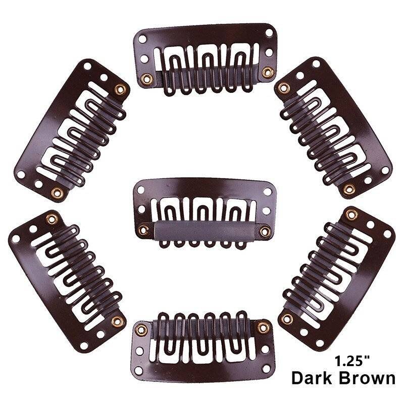 10 Oder 25 Schwarze Perückenclips Für Perücken, Toupets, Haarteile, Frisuren, Haarverlängerungsclips, Ersatz-Perückeclips, Snapclips von Etsy - SterlingLaceDesigns