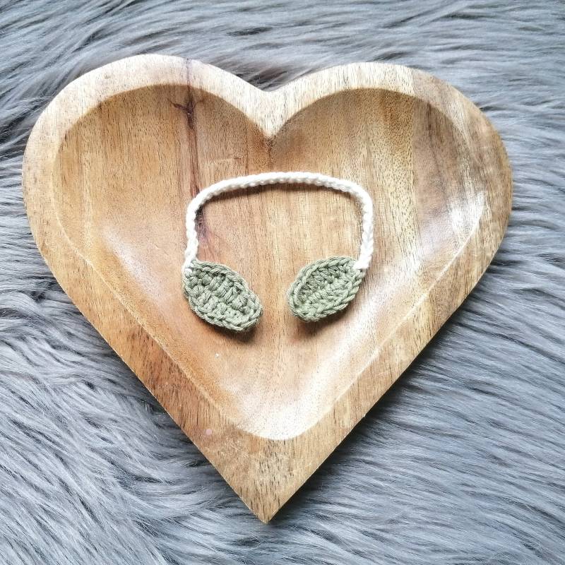 Weiches Nabelschnurbändchen, Gehäkeltes Nabelschnurband Mit Blättern Weiches Nabelschnurbändchen, Gehäkeltes Nabelschnurband Mit Blättern von Etsy - Sternennaht