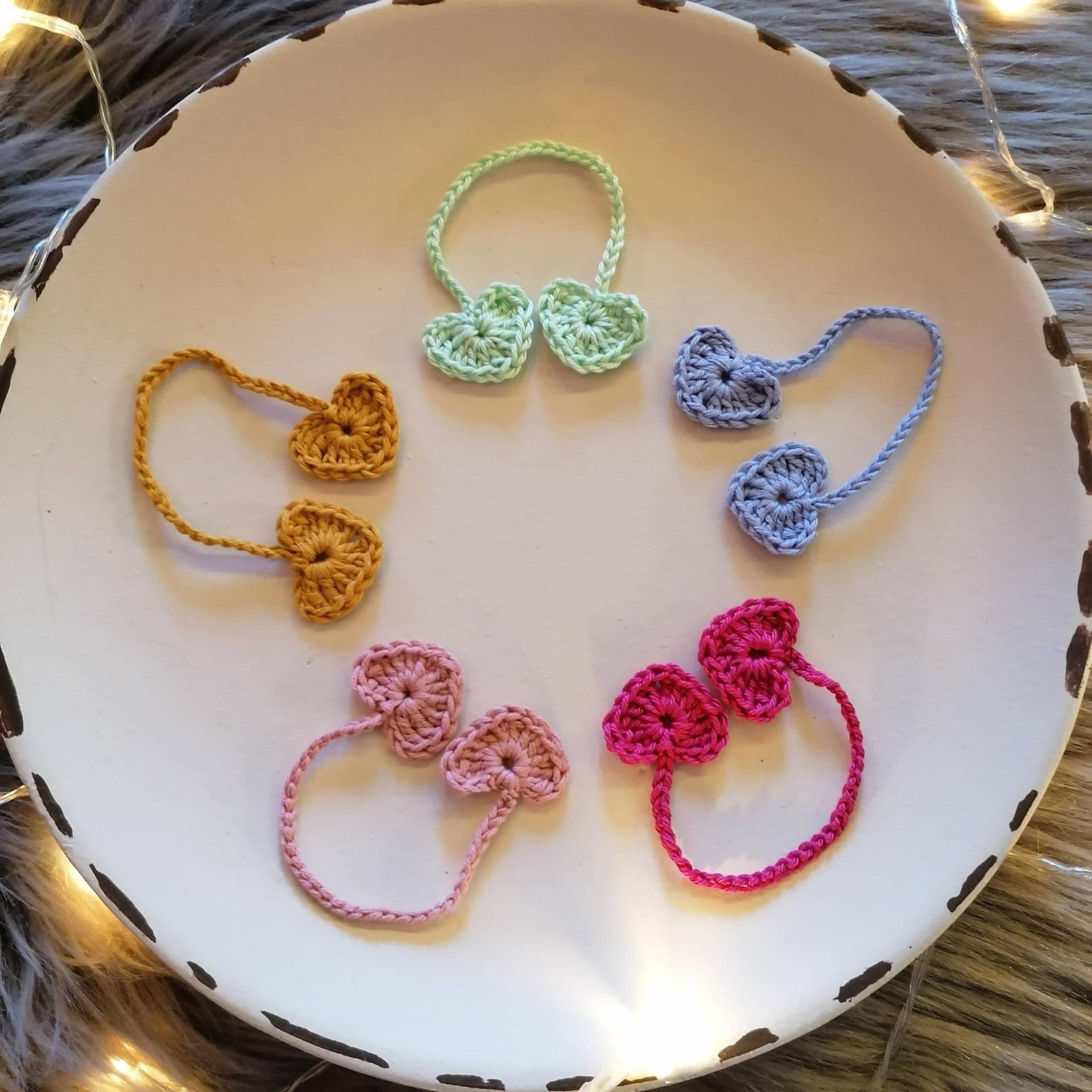 Weiches Nabelschnurbändchen, Gehäkeltes Nabelschnurband Mit Herz von Etsy - Sternennaht
