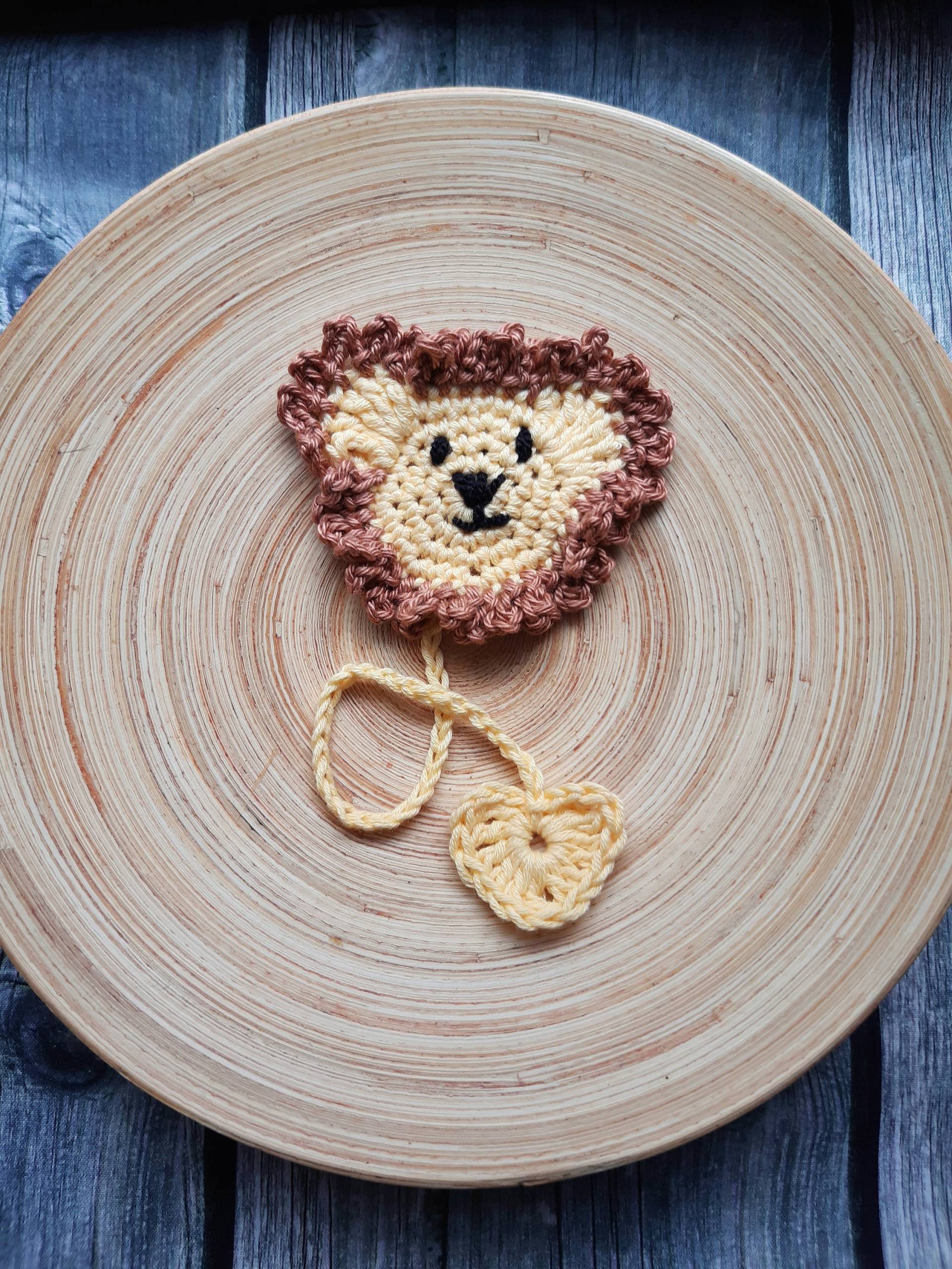 Weiches Nabelschnurbändchen, Gehäkeltes Nabelschnurband Mit Löwe von Etsy - Sternennaht