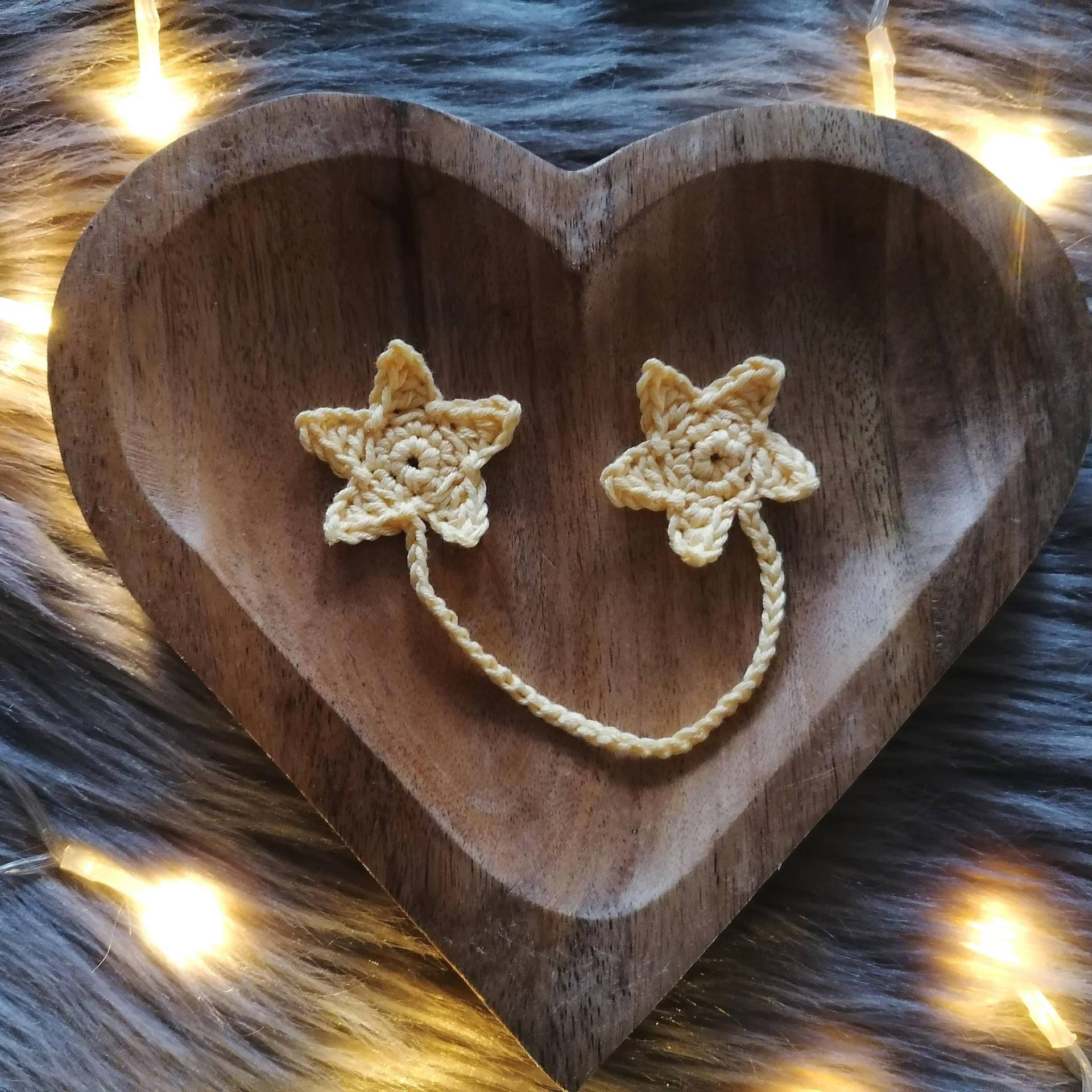 Weiches Nabelschnurbändchen, Gehäkeltes Nabelschnurband Mit Sternen von Etsy - Sternennaht