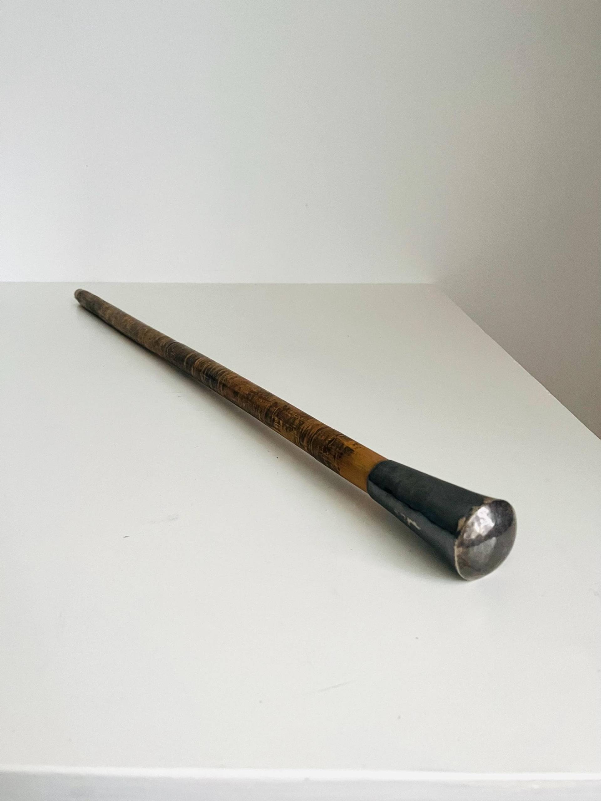 Antiker Gehstock/Spazierstock/ Wanderstock Anfang Des Jahrhundert 1910, Knauf 925 Silber Antiker Gehstock/Spazierstock/ Wanderstock Anfang Des Jahrhundert 1910, Knauf 925 Silber von Etsy - Steylar