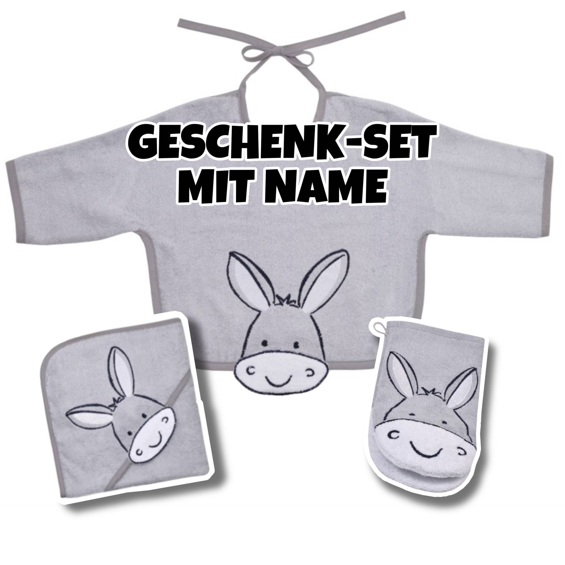 Baby Geschenkset Kapuzenhandtuch Personalisiert + Lätzchen Mit Name Waschhandschuh Namen | Geschenk Geburt Baby Geschenkset Kapuzenhandtuch Personalisiert + Lätzchen Mit Name Waschhandschuh Namen | Geschenk Geburt von Etsy - SticklingDE