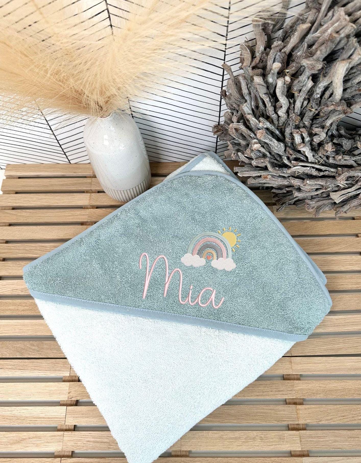 Von Klein Bis Xxl | Kapuzenhandtuch Personalisiert Namen Bestickt Handtuch Badetuch Geschenk Beschriftet Verschiedene Farben von Etsy - Stilkueste