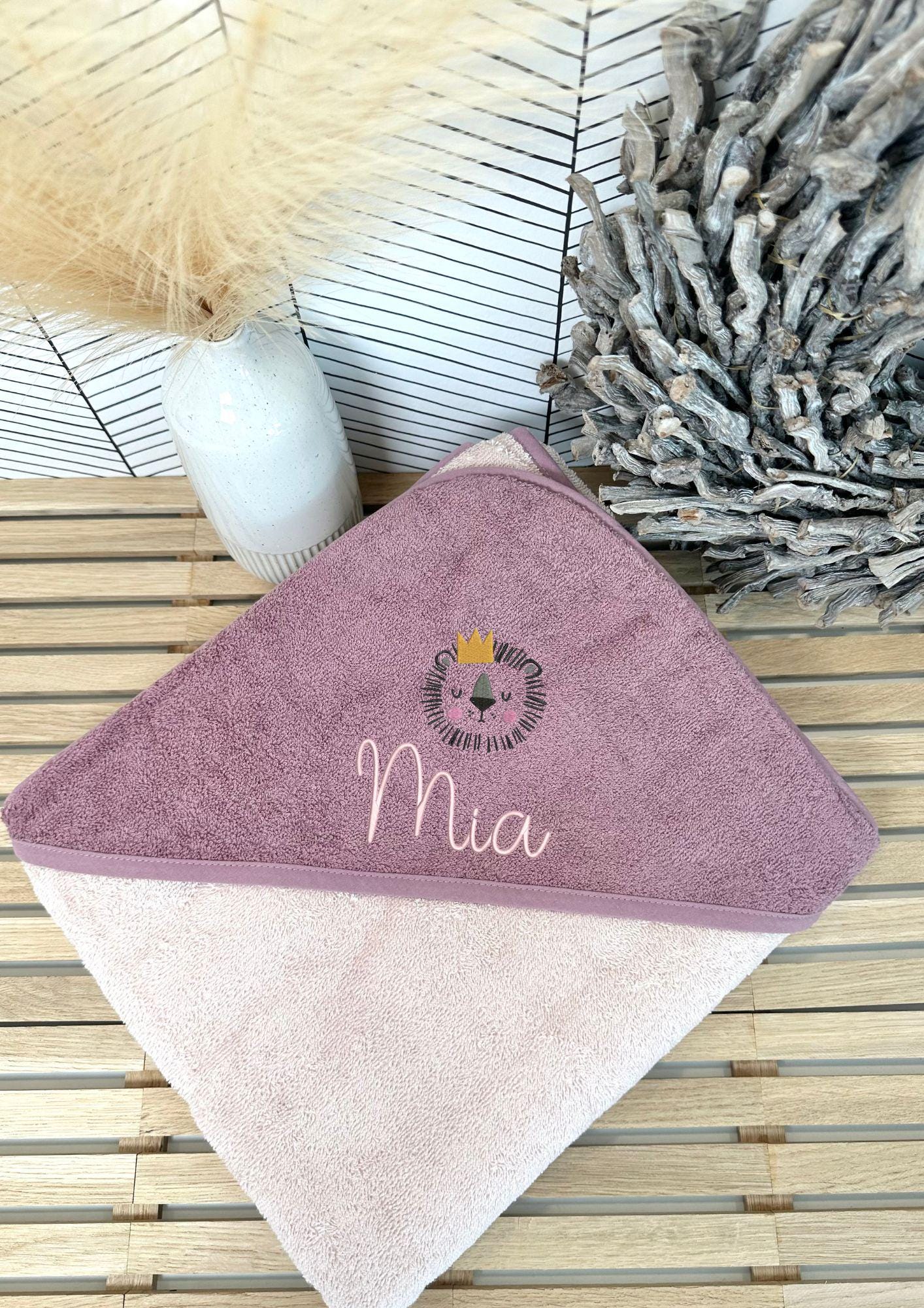 Von Klein Bis Xxl | Kapuzenhandtuch Personalisiert Namen Bestickt Handtuch Badetuch Geschenk Beschriftet Verschiedene Farben von Etsy - Stilkueste