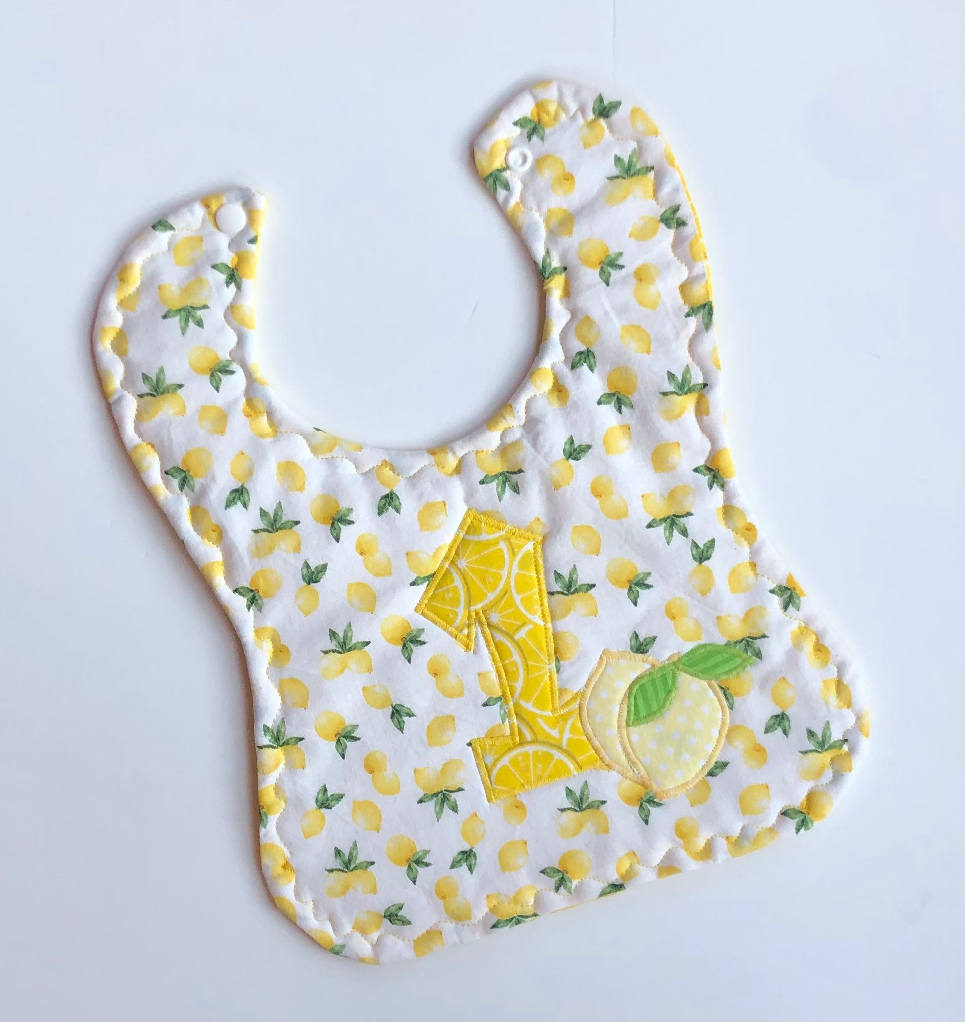 Baby Mädchen Zitrone 1. Geburtstag, Geburtstag Applizierte Limonade Lätzchen, Lemonade Party, 1 von Etsy - Stitchedbygigi