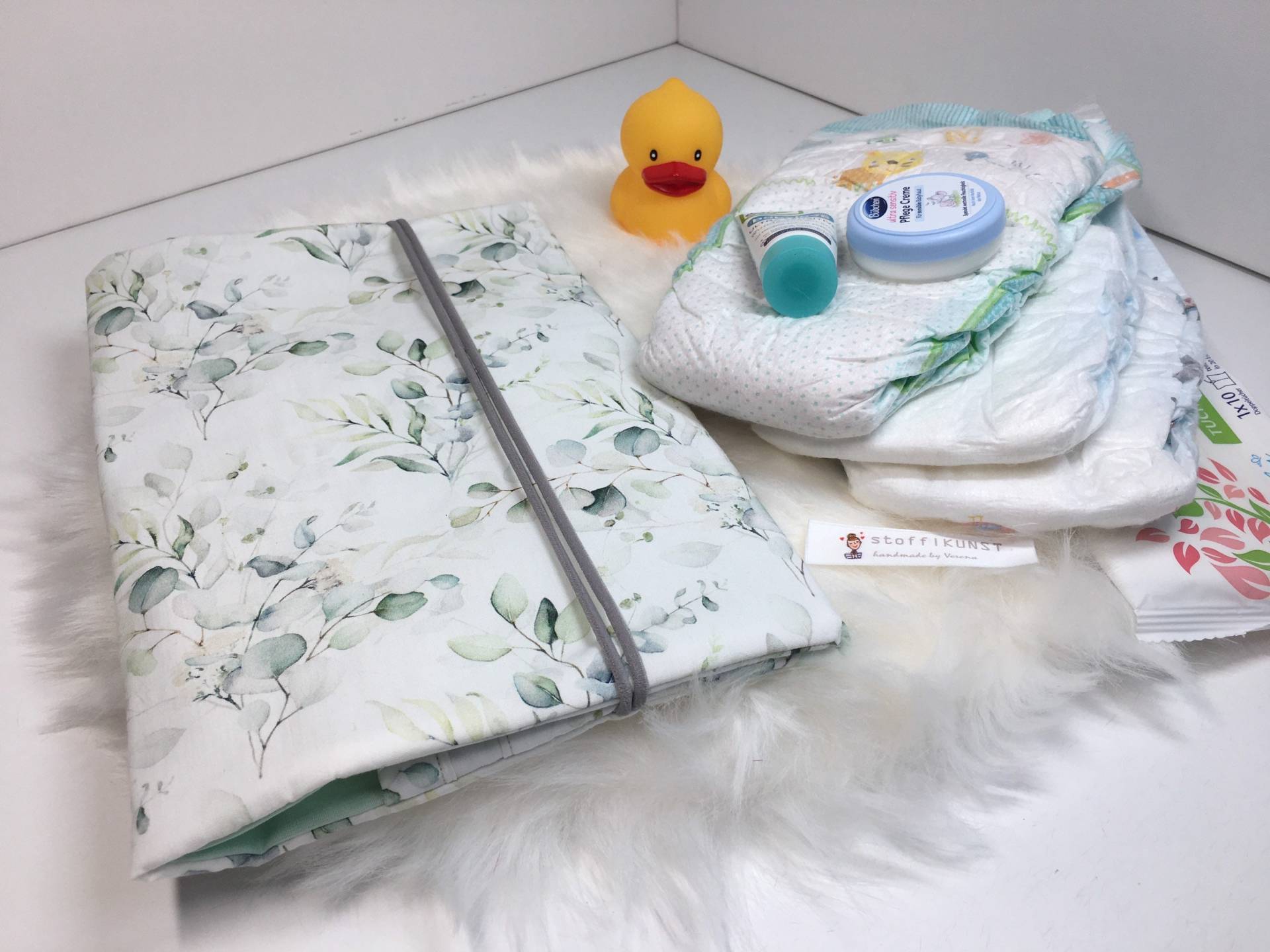 Wickeltasche To Go Eukalyptus/Windeltasche/Wickeltasche Für Unterwegs/Babygeschenk Personalisiert/Wickelset Unterwegs/Babyausstattung Wickeltasche To Go Eukalyptus/Windeltasche/Wickeltasche Für Unterwegs/Babygeschenk Personalisiert/Wickelset Unterwegs/Babyausstattung von Etsy - StoffKUNSTDesign